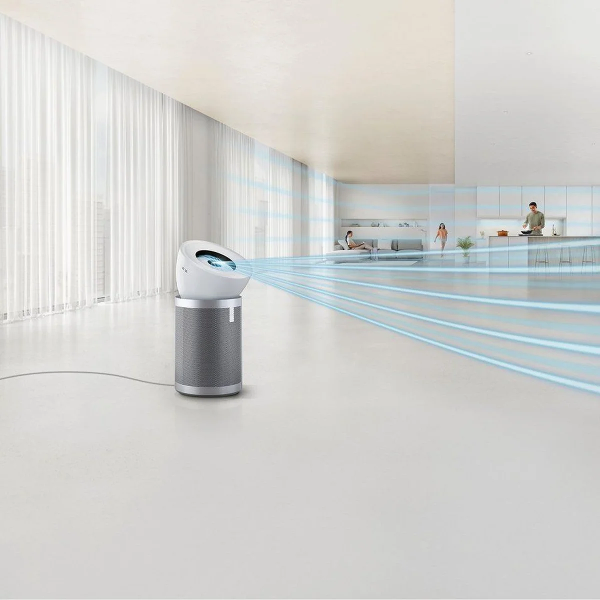 DYSON Purifier Big+Quiet BP02, Luftreiniger und Ventilator — effektive Luftreinigung, leiser Betrieb, elegante Gestaltung 3
