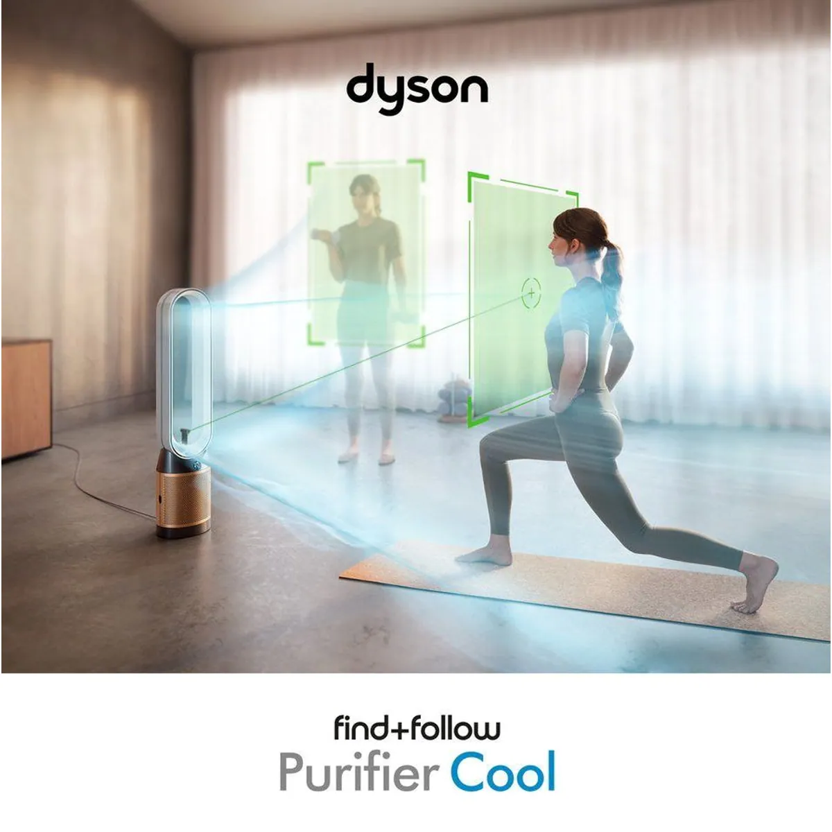 Dyson Find+Follow Purifier Cool PC3, intelligente Luftreinigung, leiser Betrieb, App-kompatibel 2
