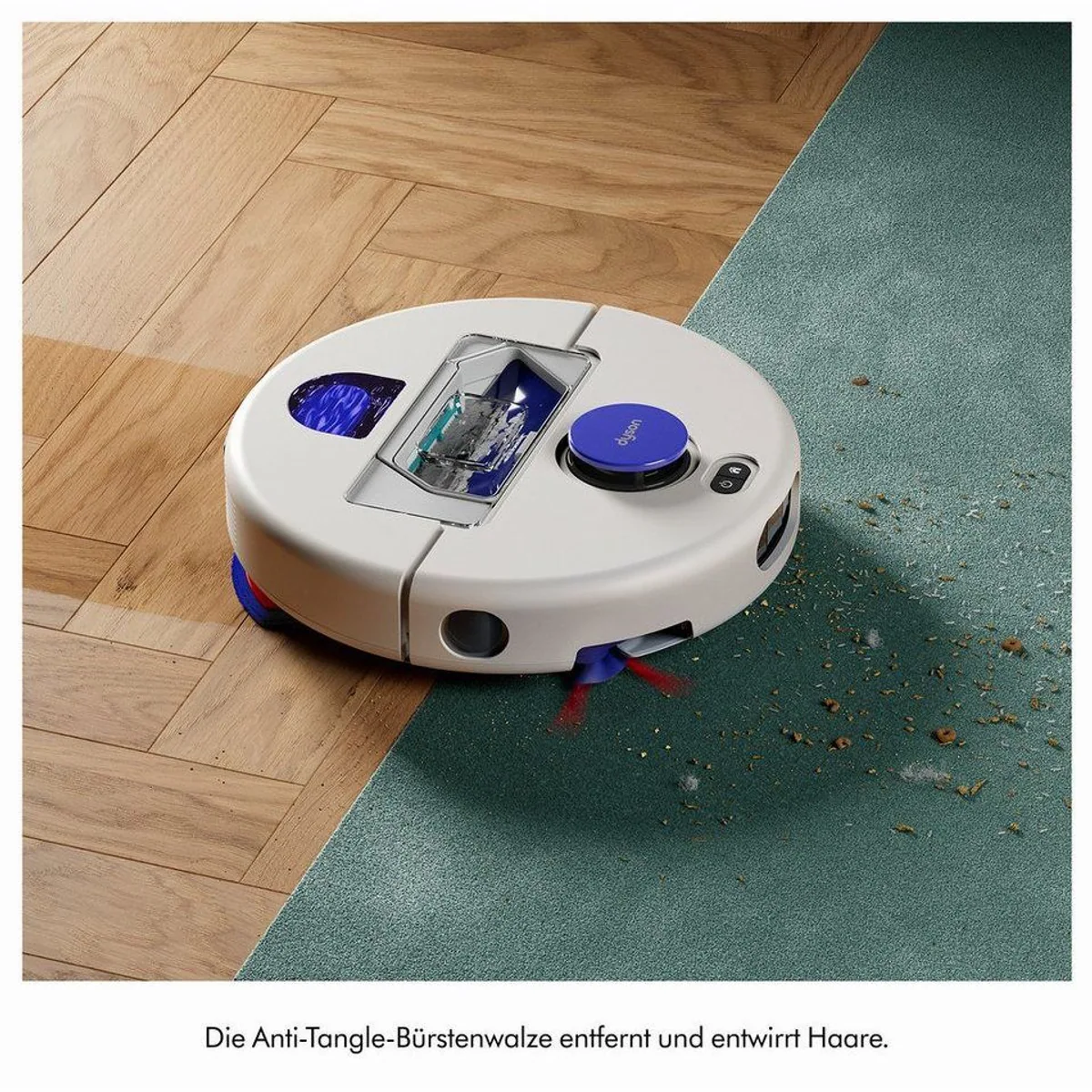 DYSON R2 Nurovi Wash+Dry Saugroboter, 21.000 Pa Saugkraft, Twin-capture-System 5