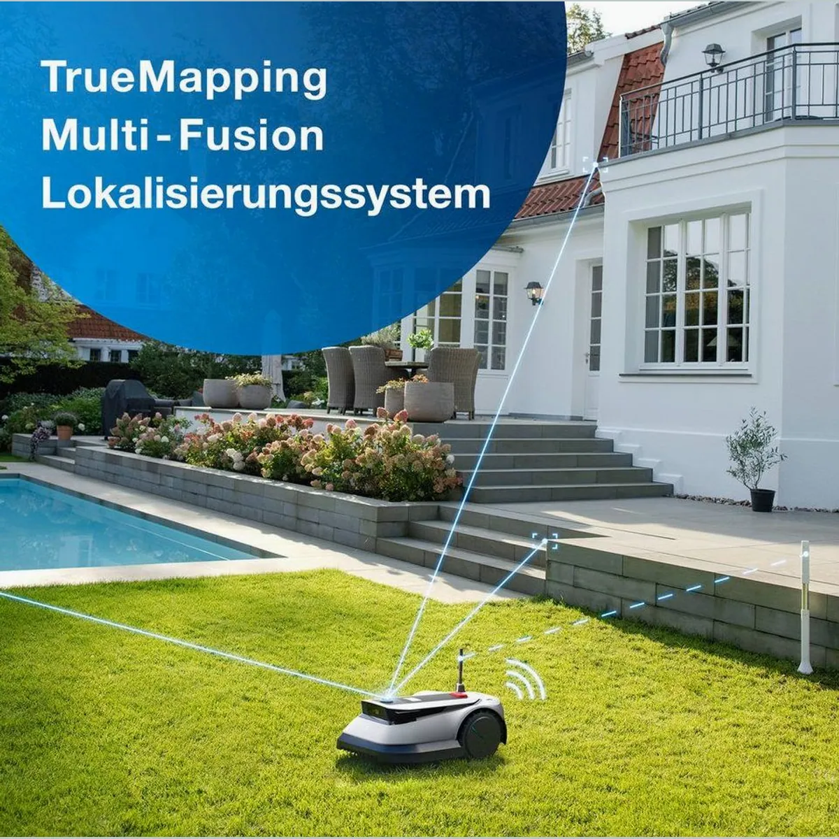ECOVACS GOAT G1-800 Rasenmähroboter, 800 m² Fläche, 3D-Hindernisvermeidung 2