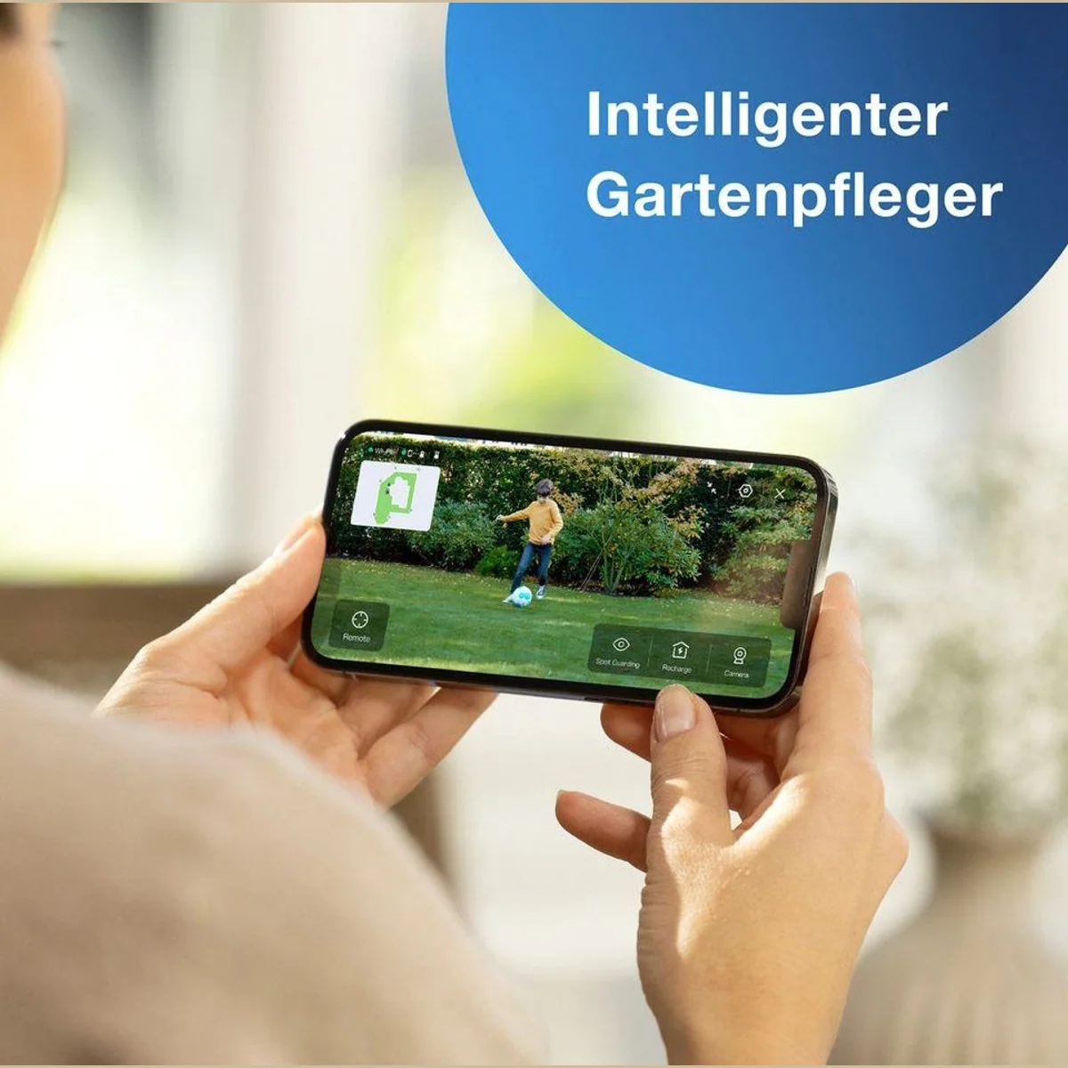 ECOVACS GOAT G1-800 Rasenmähroboter, 800 m² Fläche, 3D-Hindernisvermeidung 3