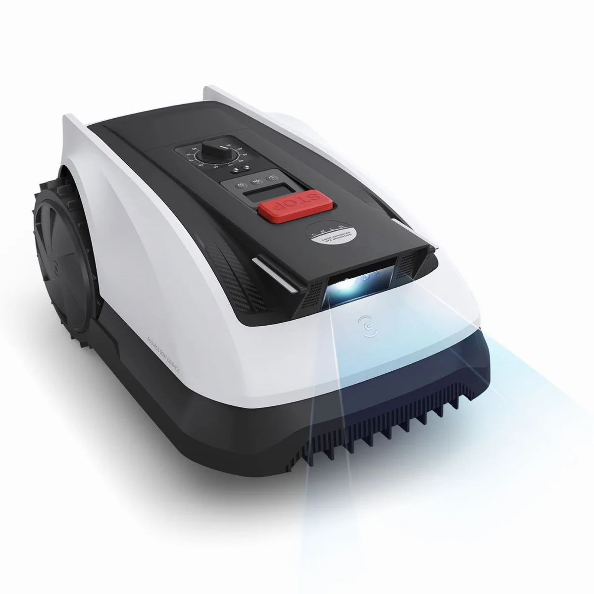 ECOVACS GOAT O800 RTK Rasenmähroboter, präzise Navigation, App-Steuerung, kompakt für 800 m²