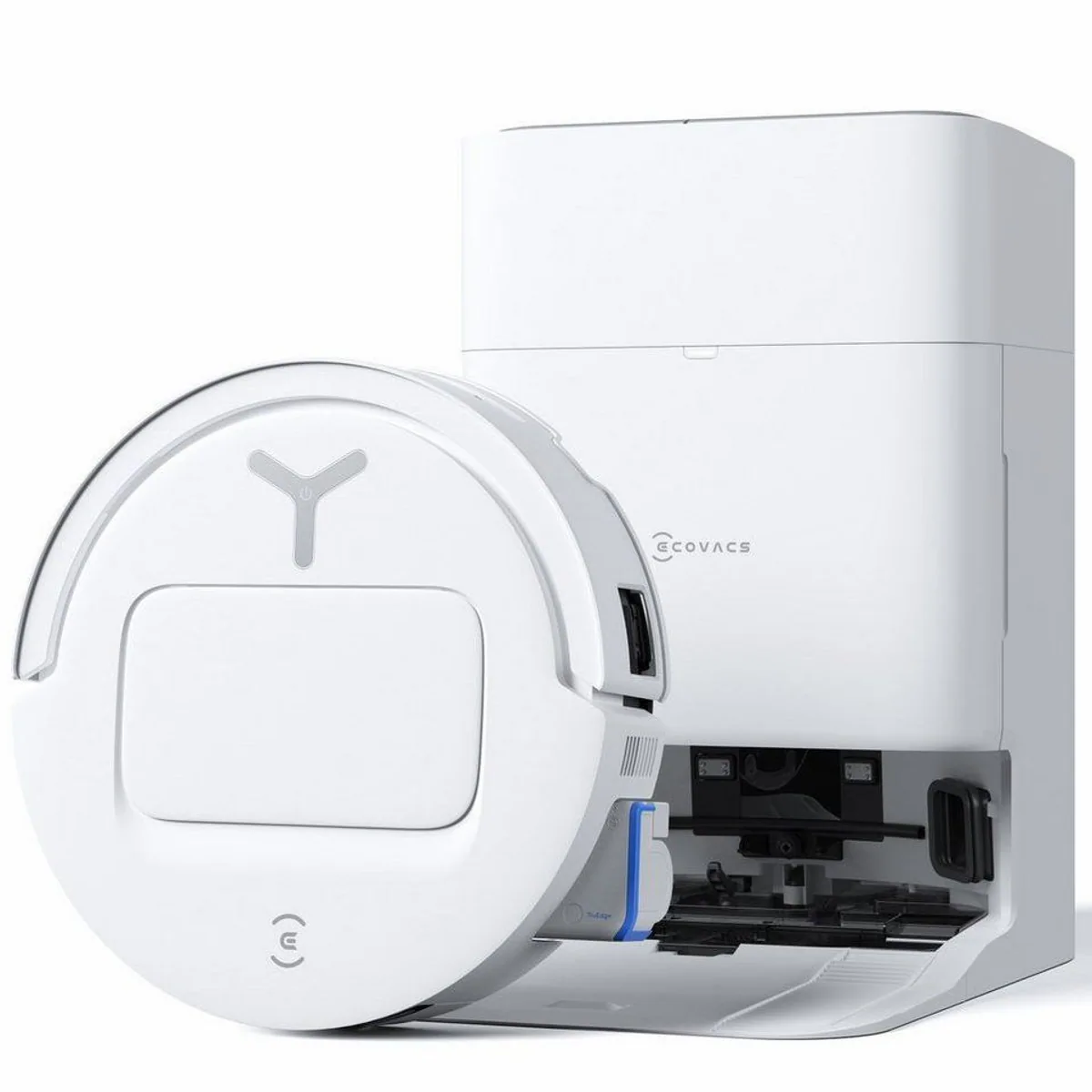 ECOVACS DEEBOT T80 OMNI WHITE, 18.000 Pa Saugkraft, Wischfunktion, intelligente Navigation