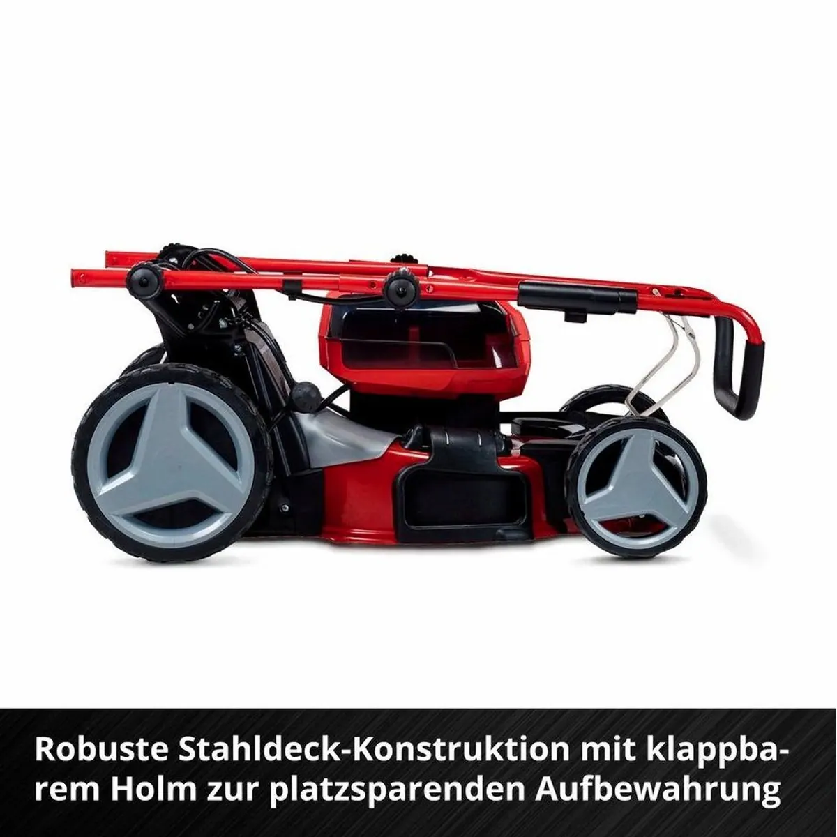 Einhell GP-CM 36/47 S HW Li, 47 cm Schnittbreite, 4 Akkus und Ladegerät — kabelloser Rasenmäher mit Radantrieb 3