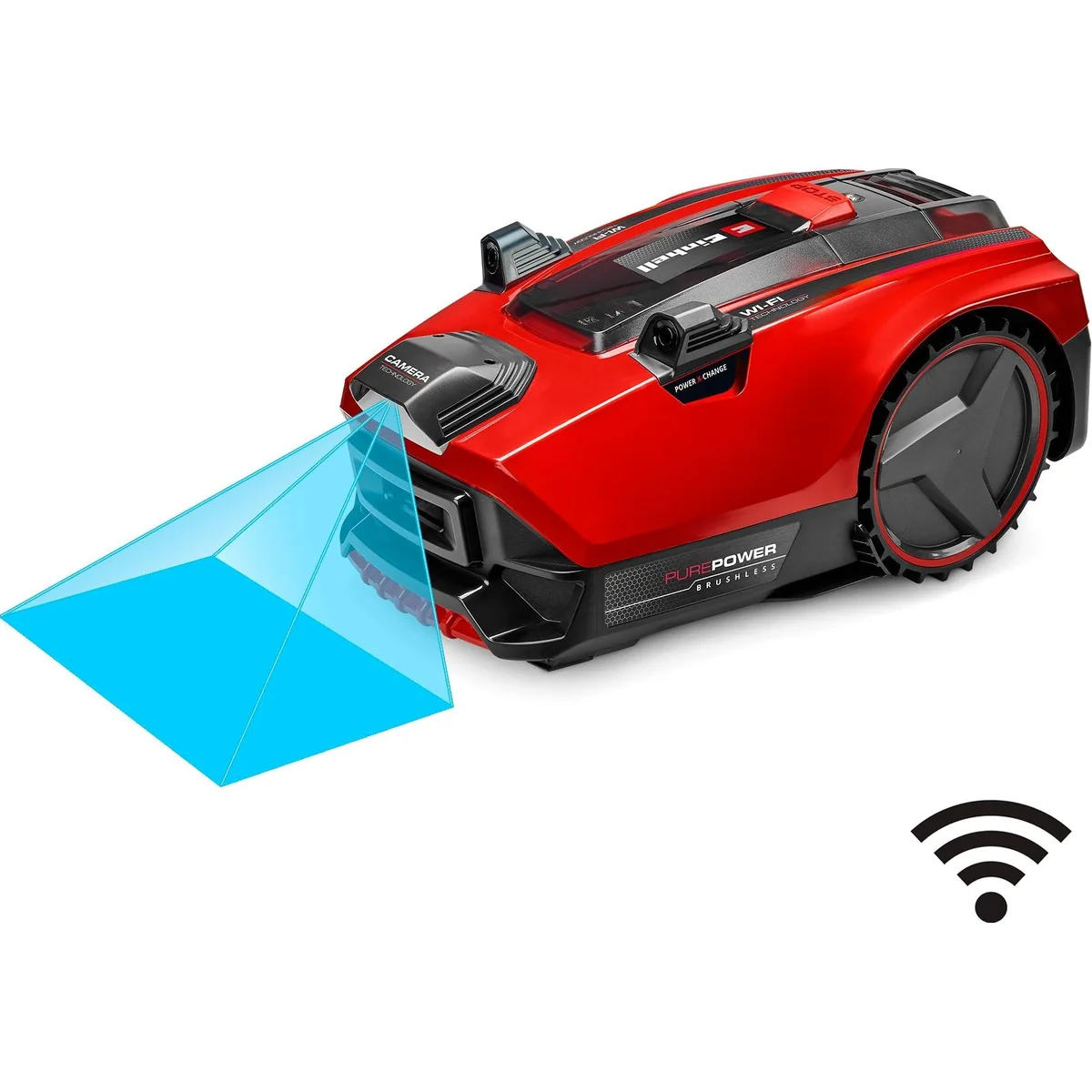 Einhell FREELEXO CAM PLUS 600, für Rasenflächen bis 600 m², integrierte Kamera, WiFi-fähig