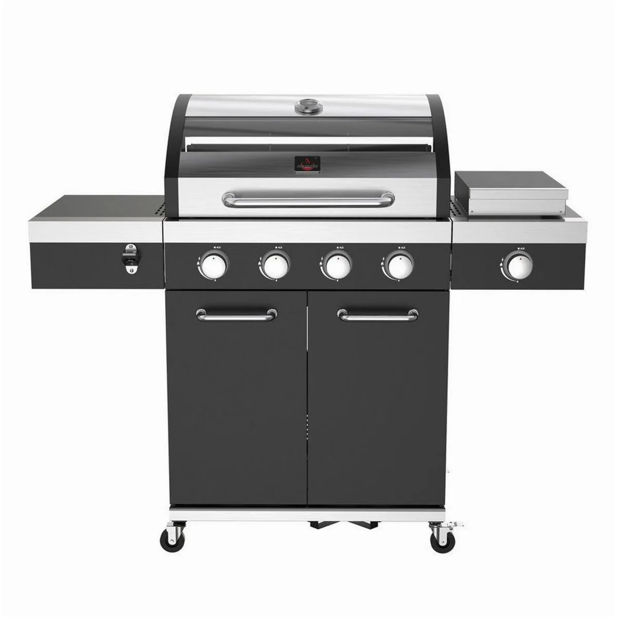 El Fuego Kingsten Gasgrill, 5 Brenner, Sichtfenster & Infrarotbrenner 2