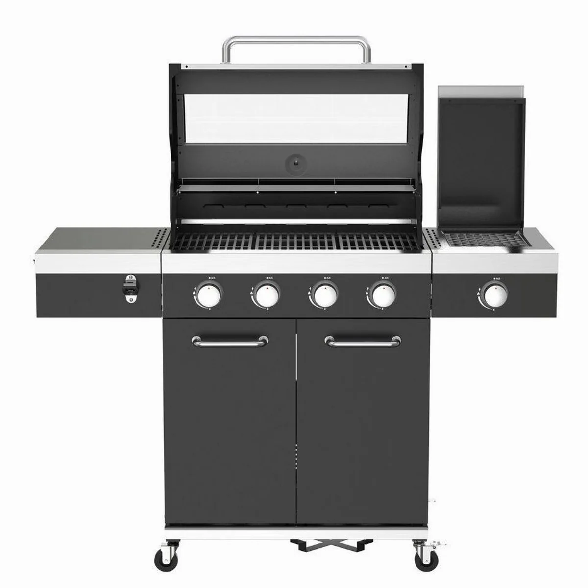 El Fuego Kingsten Gasgrill, 5 Brenner, Sichtfenster & Infrarotbrenner 3