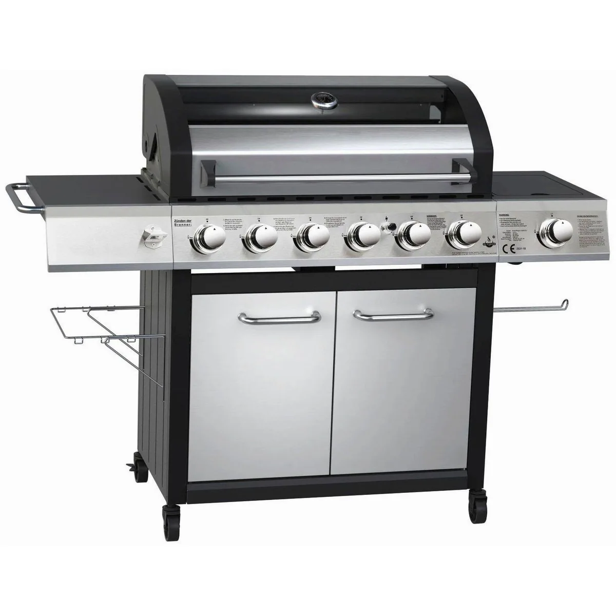 El Fuego Gasgrill Long Beach, hohe Funktionalität und Flexibilität — 7 Brenner, Piezozündung, große Grillfläche 4