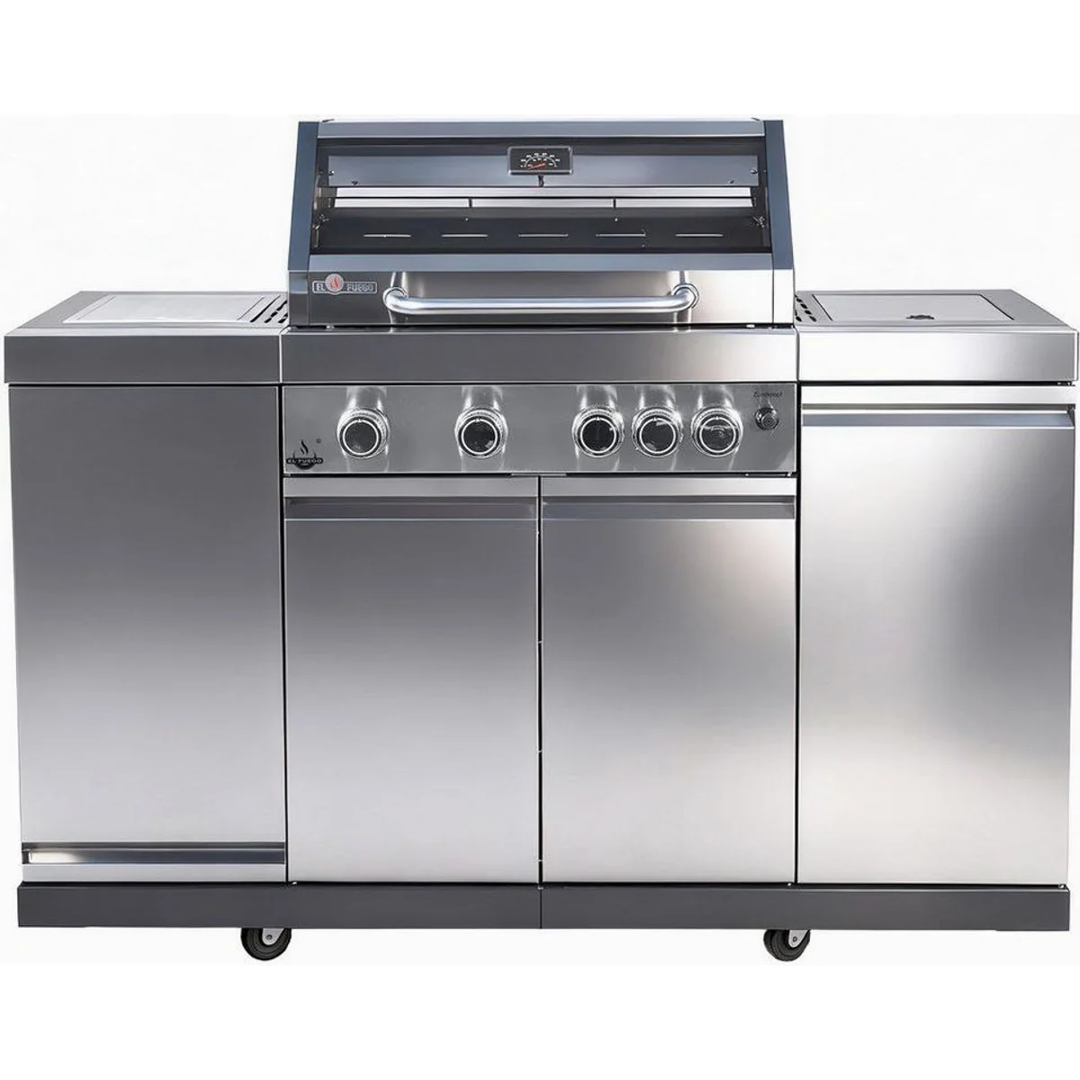 El Fuego Kombigrill Augusta, vielseitig einsetzbar, 17 kW Leistung 4