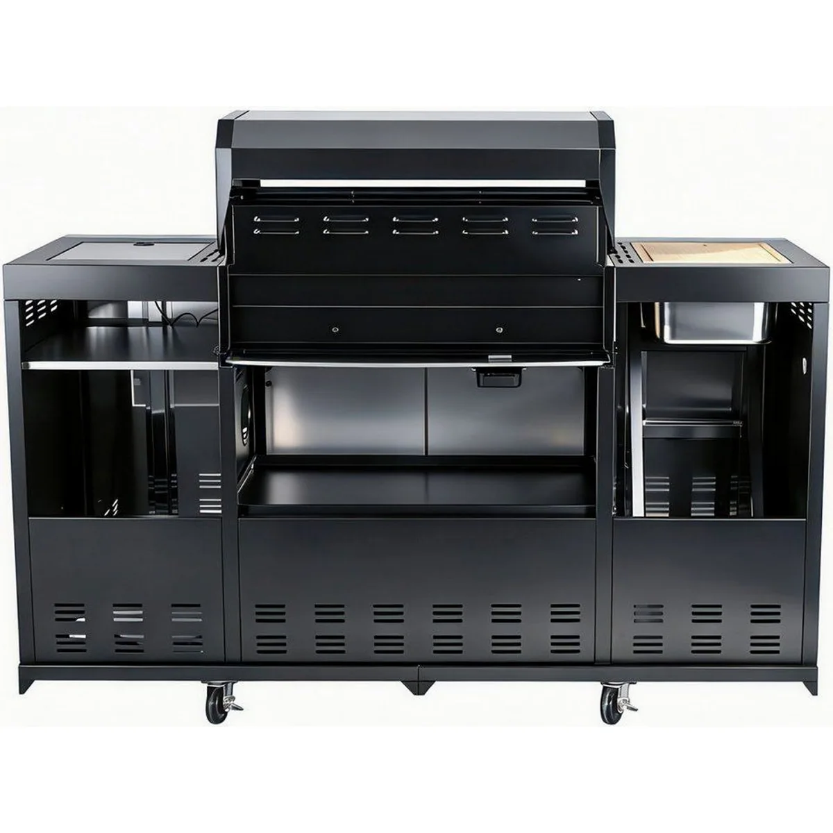 El Fuego Kombigrill Augusta, vielseitig einsetzbar, 17 kW Leistung 5
