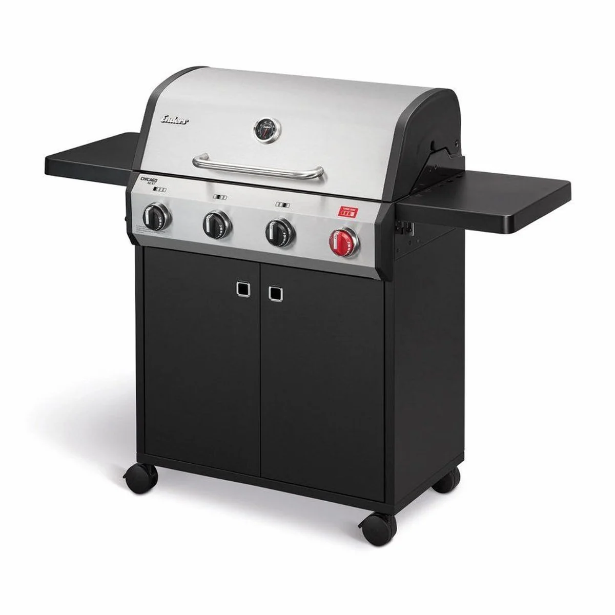 Enders Chicago Next 4R Turbo Gasgrill, stufenlos regulierbare Brenner, integrierte Fettschublade 2