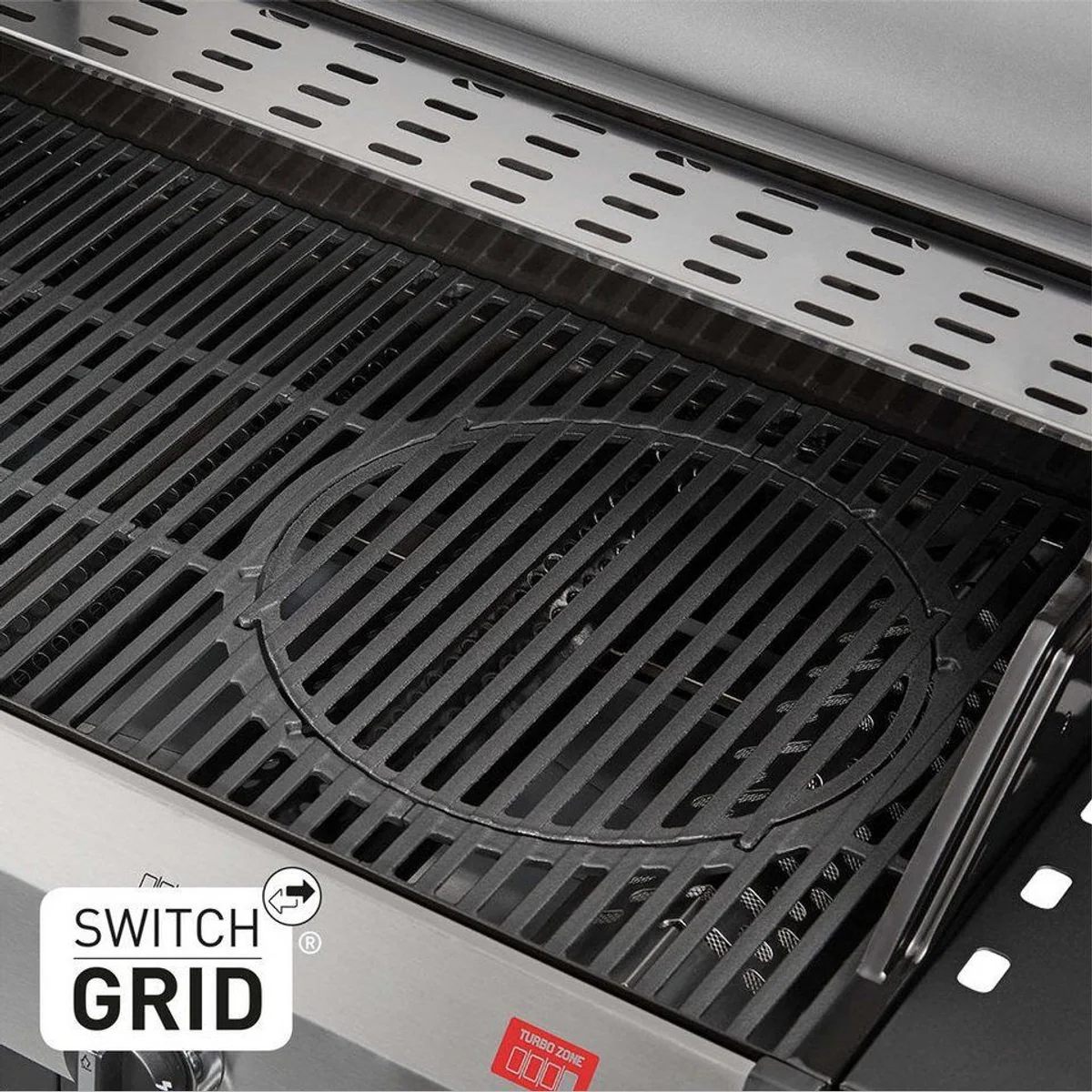 Enders Chicago Next 4R Turbo Gasgrill, stufenlos regulierbare Brenner, integrierte Fettschublade 4