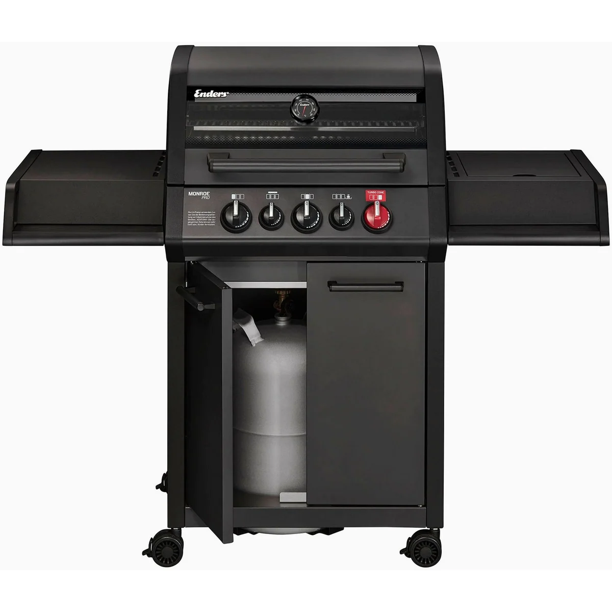 Enders Gasgrill Monroe Pro 3 SIK Turbo, vielseitig, leistungsstark, einfach zu reinigen 3