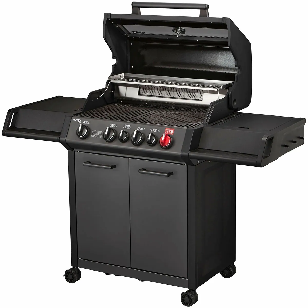 Enders Gasgrill Monroe Pro 4 SIK Turbo, hohe Temperaturkontrolle, langlebige Materialien 4