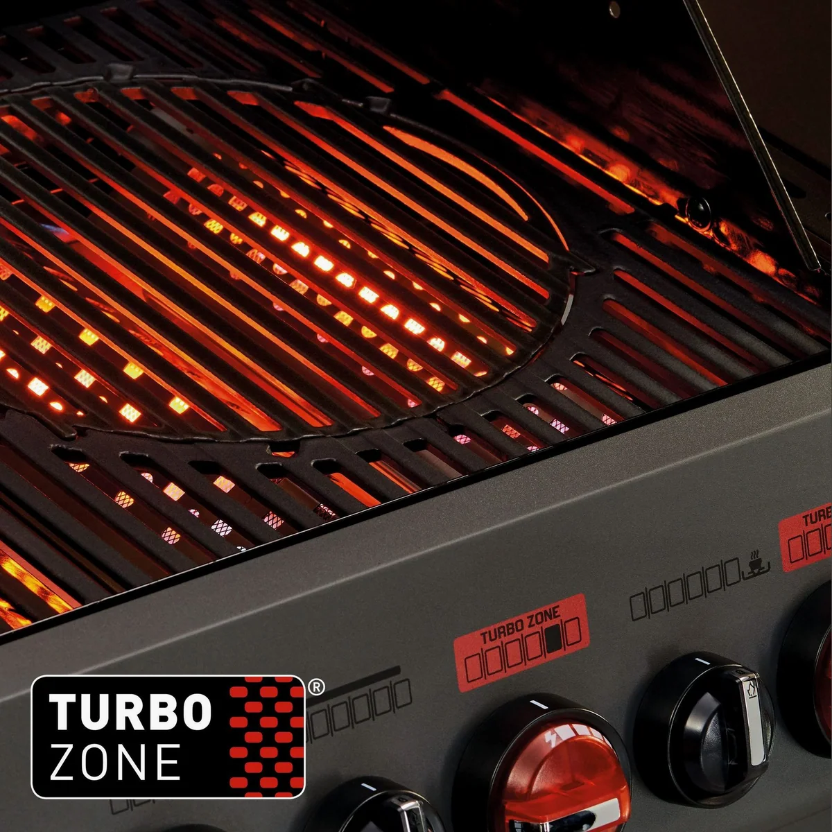 Enders Gasgrill HYDE 6 SIKR Turbo, schnelle 800°C Turbo Zonen, großzügiger Unterschrank 5