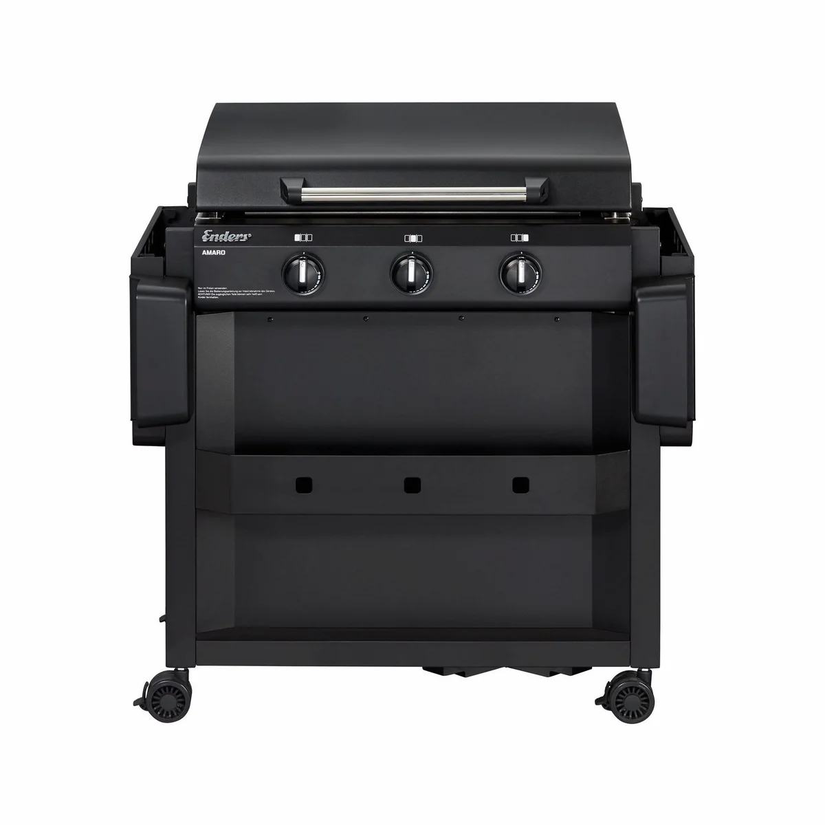 Enders AMARO Gasgrill, große Grillfläche, stufenlos regulierbare Brenner, abnehmbare Haube 5