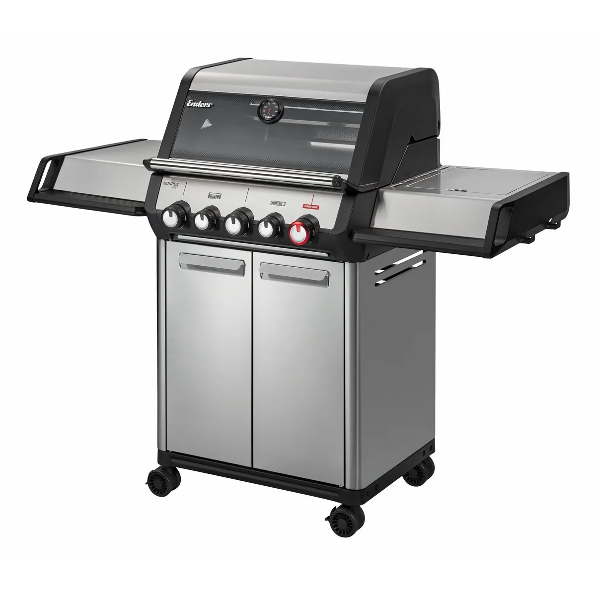 Enders Gasgrill Monroe Pro 3 SIKR Turbo, Turbo Zone, Heat Range, einfache Reinigung 2