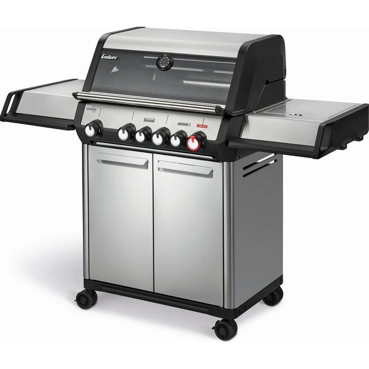 Enders Gasgrill Monroe Pro 4 SIKR TURBO, vielseitig, leistungsstark, leicht zu reinigen 3