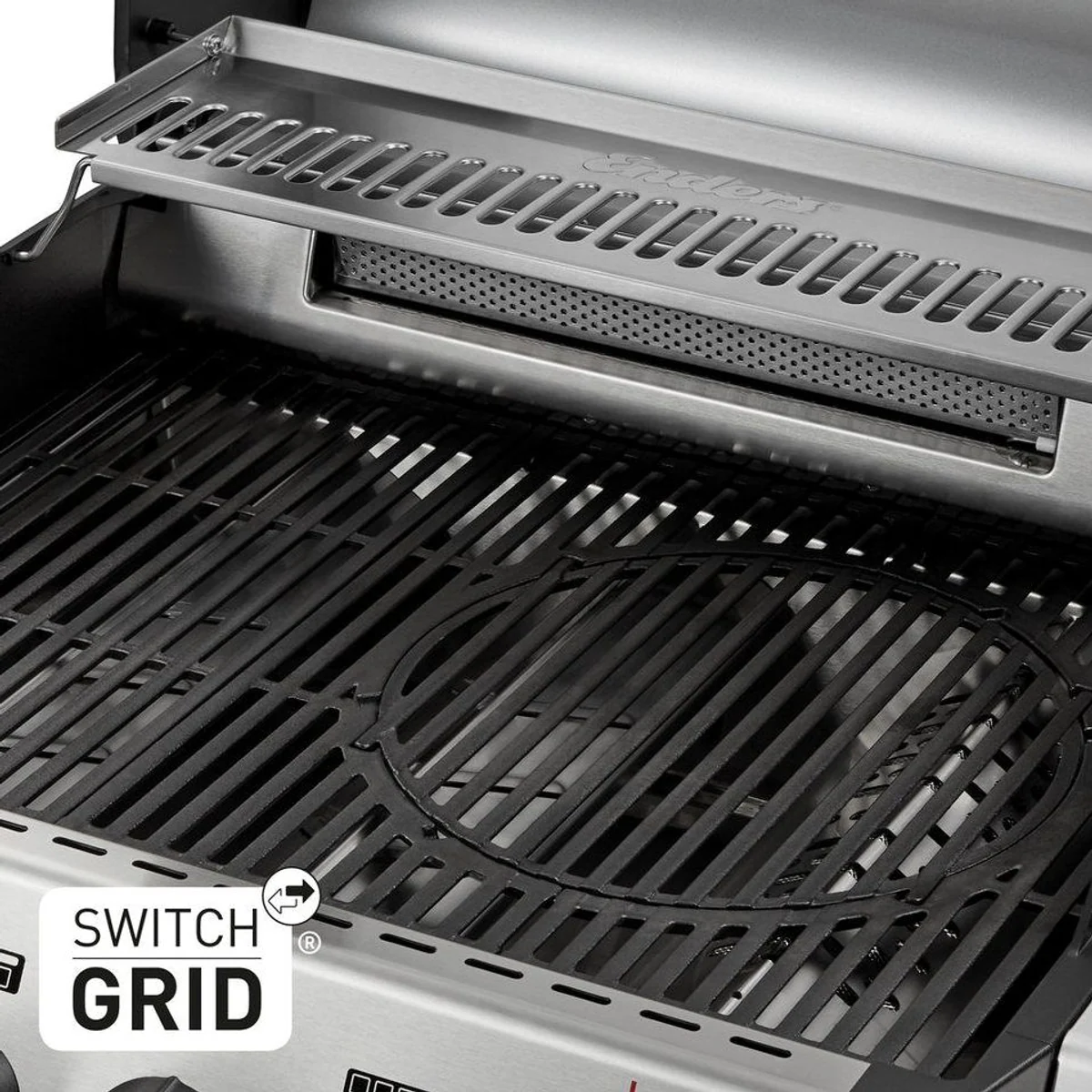 Enders Gasgrill Monroe Pro 4 SIKR TURBO, vielseitig, leistungsstark, leicht zu reinigen 5