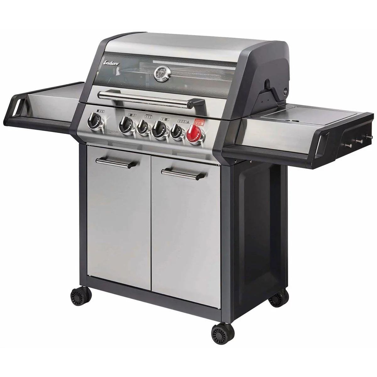 Enders Gasgrill Monroe Pro 4 SIK Turbo, vielseitig und leistungsstark