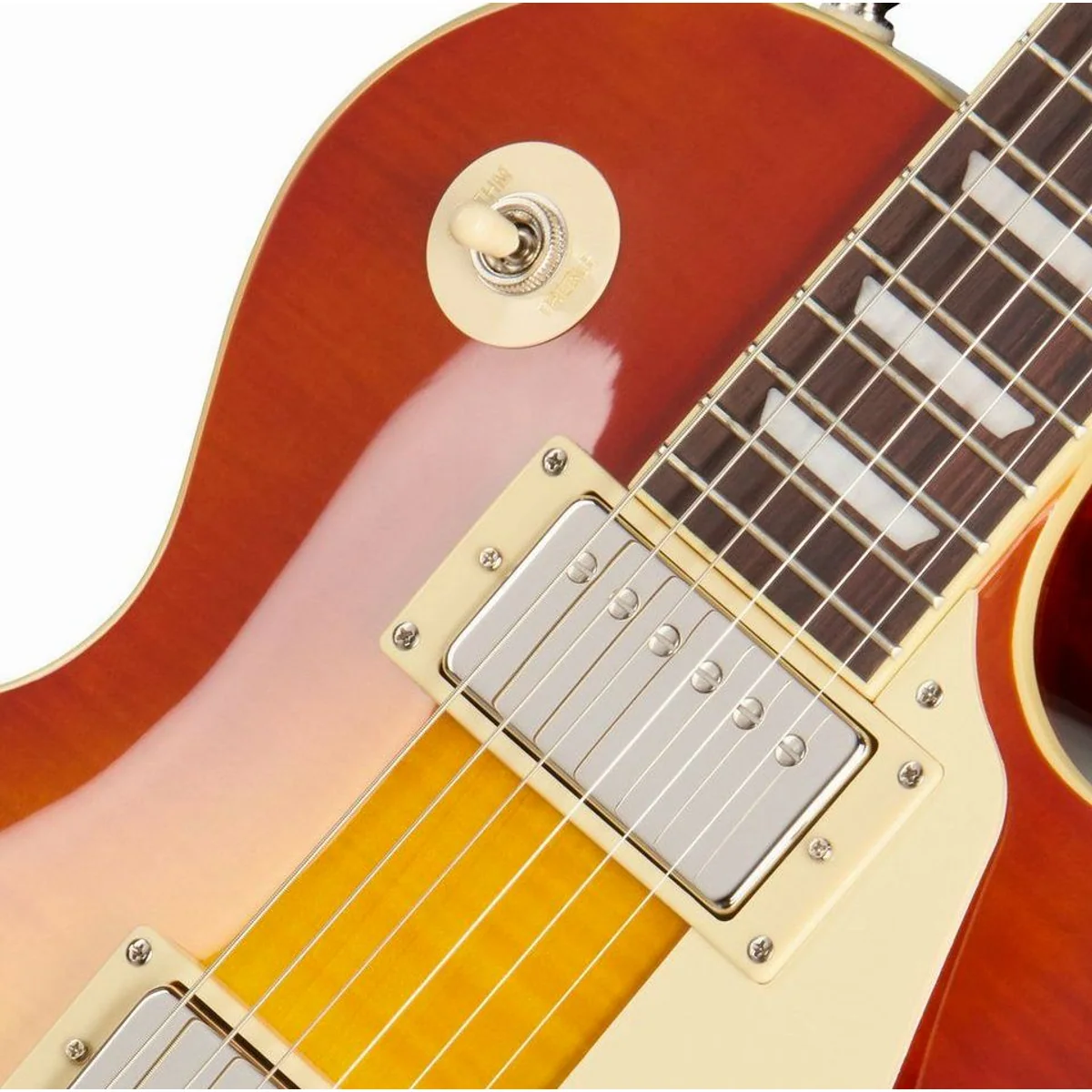 Epiphone Les Paul Standard 50s, Mahagoni-Korpus, ProBucker Humbucker — für authentischen Sound 5