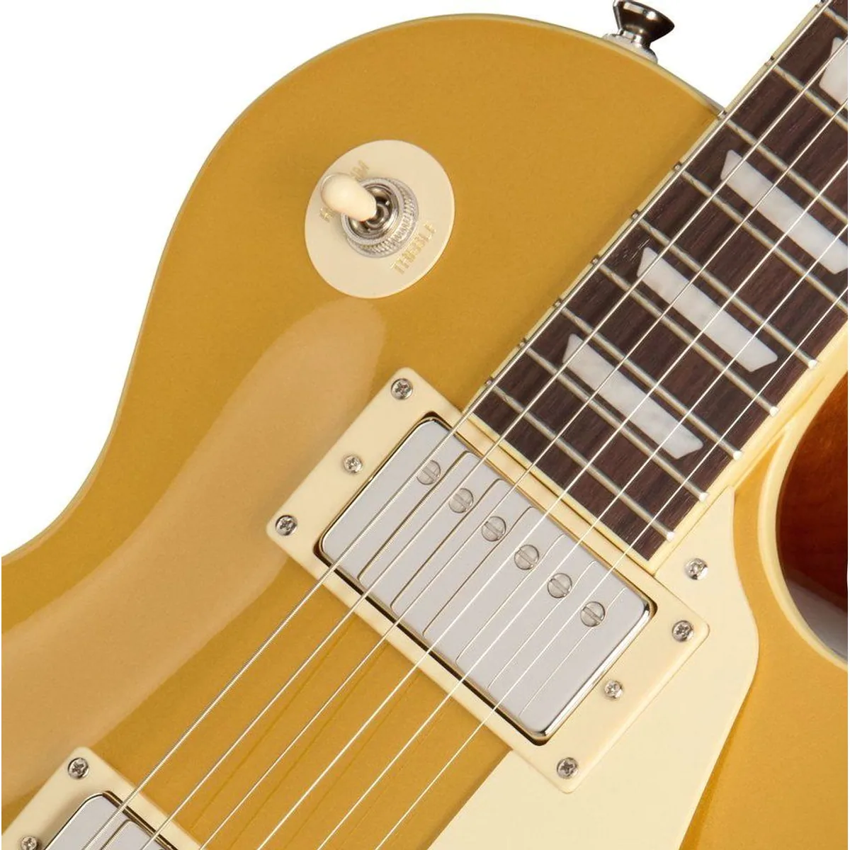 Epiphone Les Paul Standard 50s, Mahagoni-Korpus, ProBucker Humbucker — E-Gitarre für moderne Spieler 5