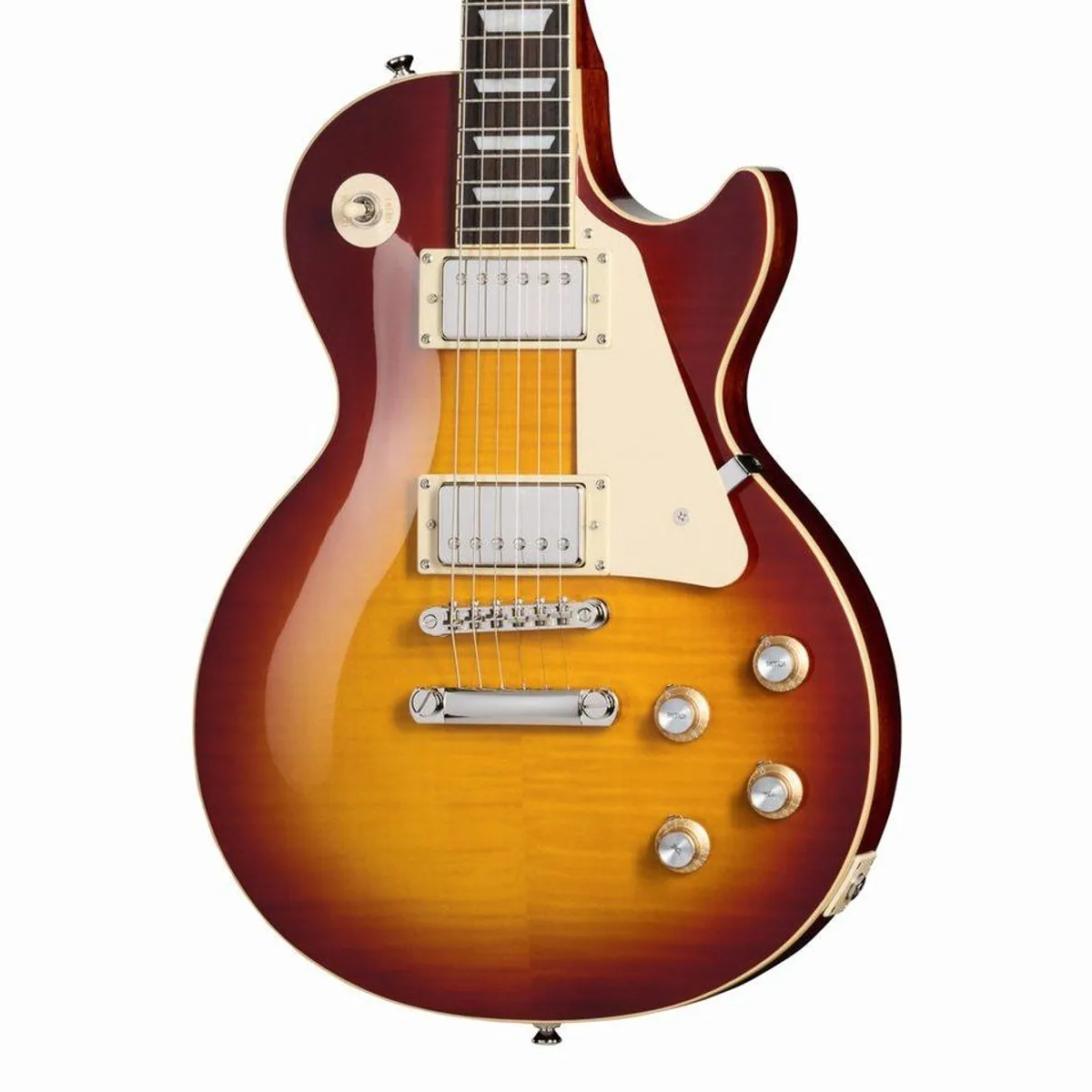 Epiphone Les Paul Standard 60s, Mahagoni-Korpus, ProBucker Tonabnehmer — Iced Tea Burst 3