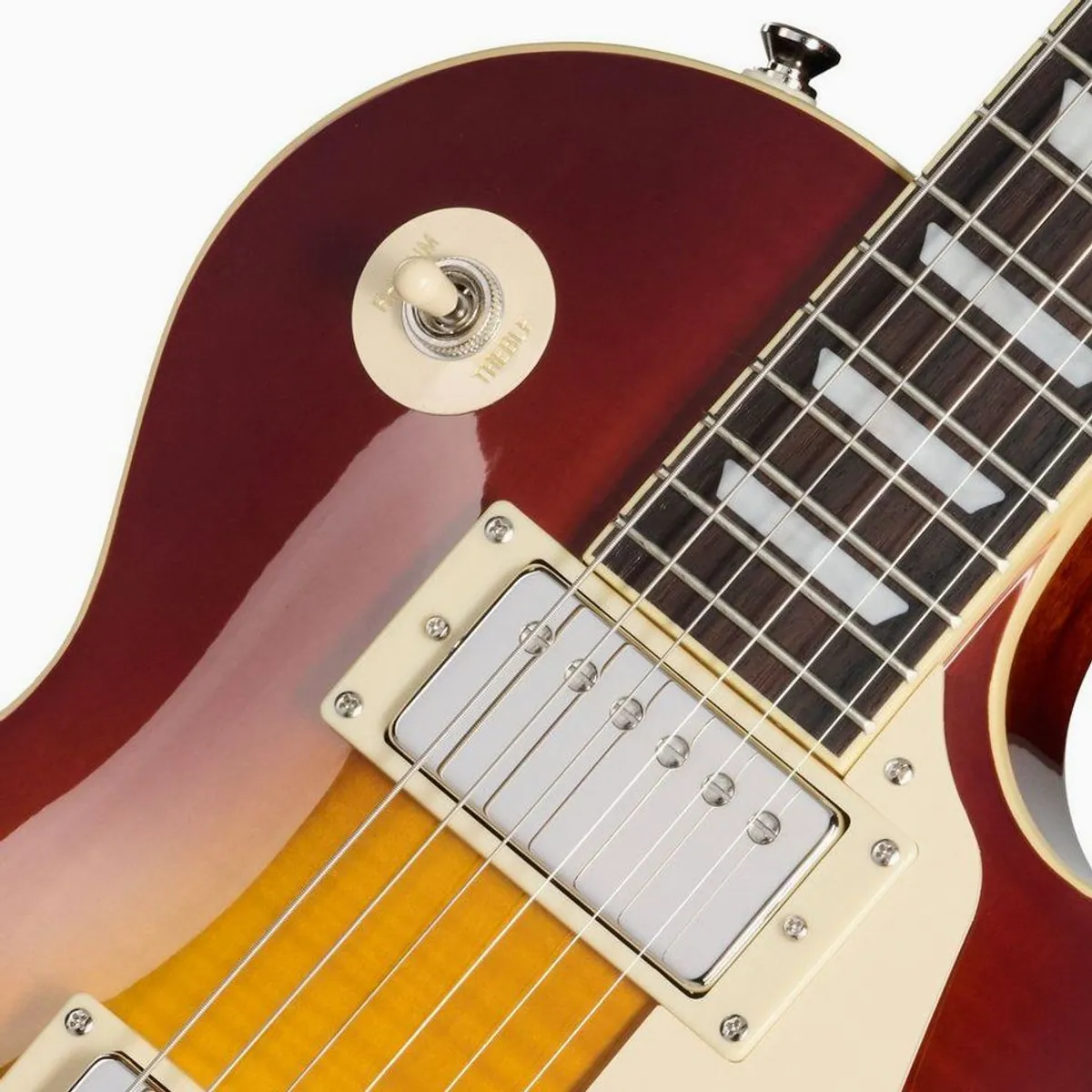 Epiphone Les Paul Standard 60s, Mahagoni-Korpus, ProBucker Tonabnehmer — Iced Tea Burst 5