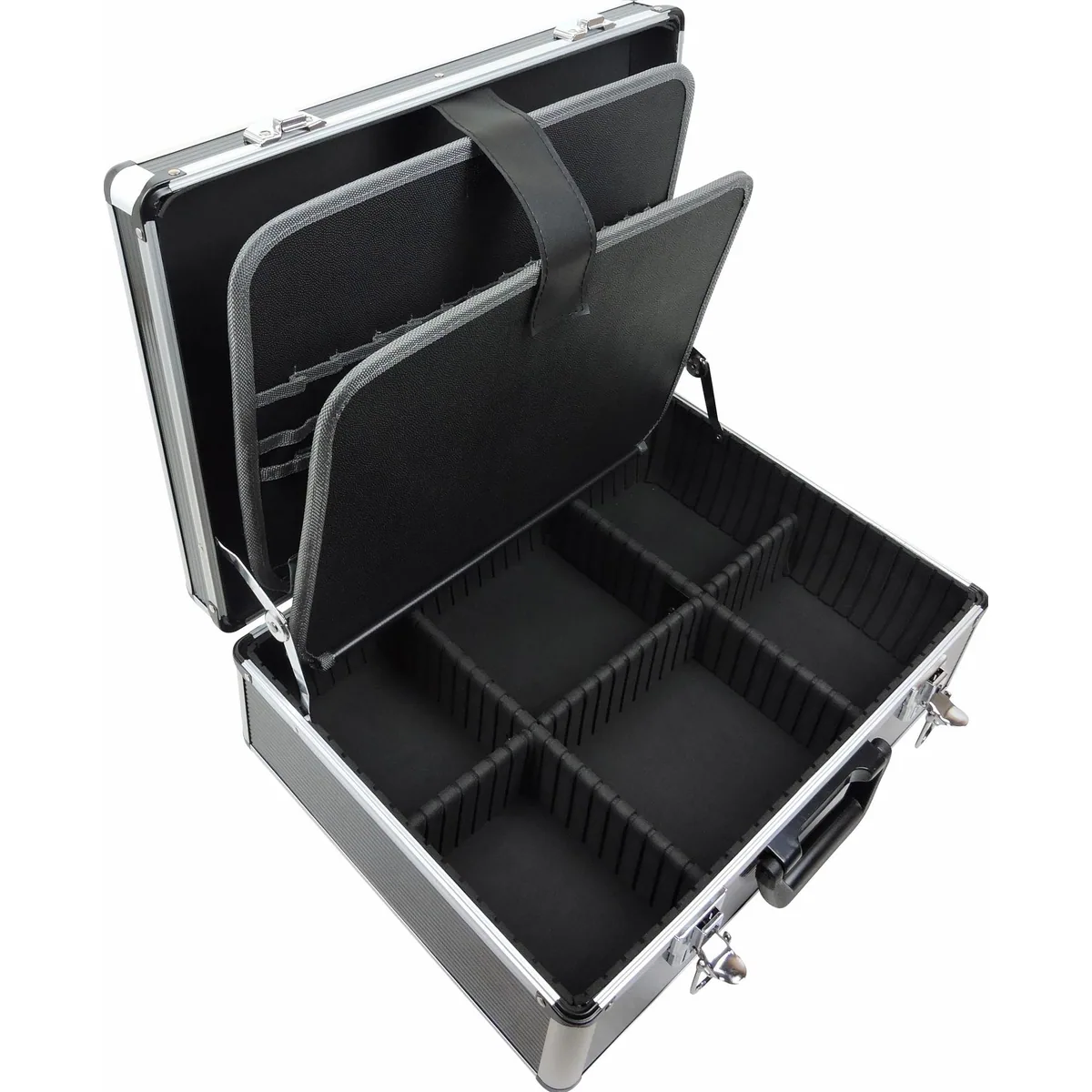 FAMEX 440-93 Werkzeugkasten PROFESSIONAL, 98-teilig, abschließbar, aus Aluminium 3