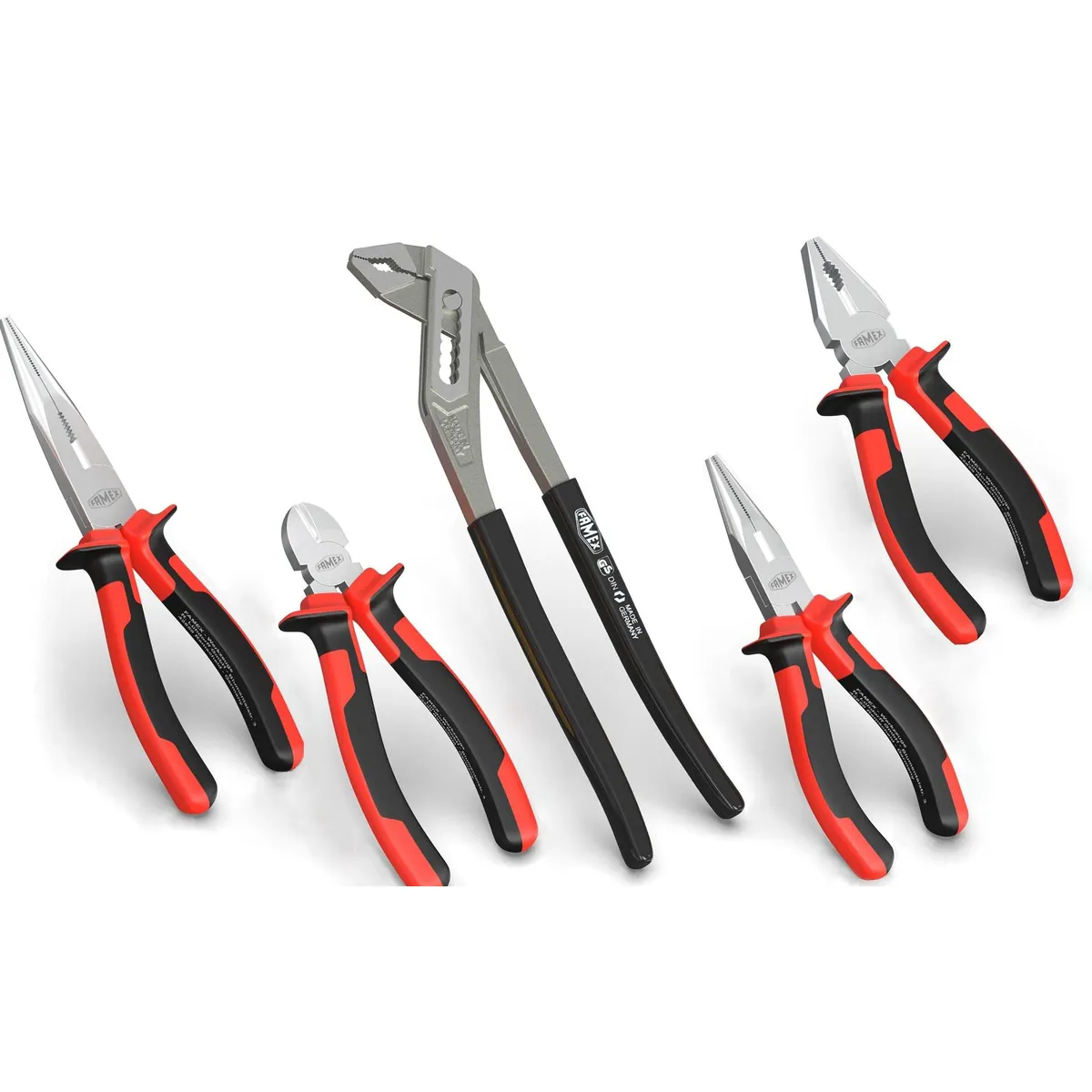 FAMEX 440-93 Werkzeugkasten PROFESSIONAL, 98-teilig, abschließbar, aus Aluminium 4