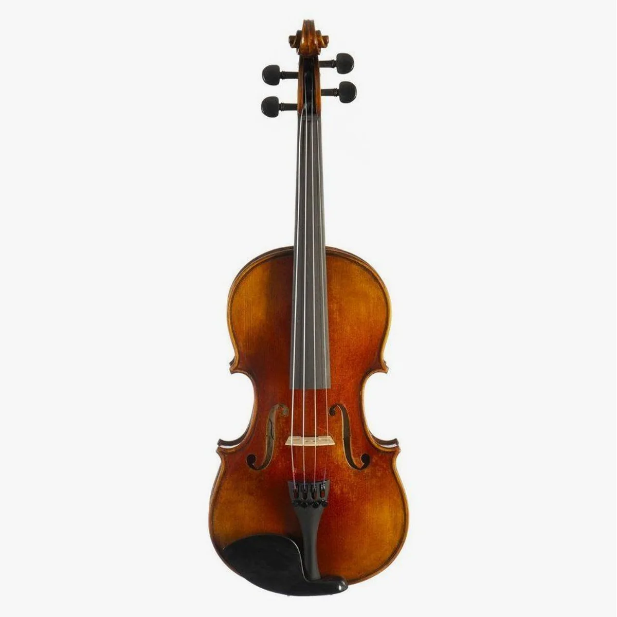 Fame Handmade Series Violine Concerto 4/4, handgefertigt, massiv, inklusive Bogen und Etui