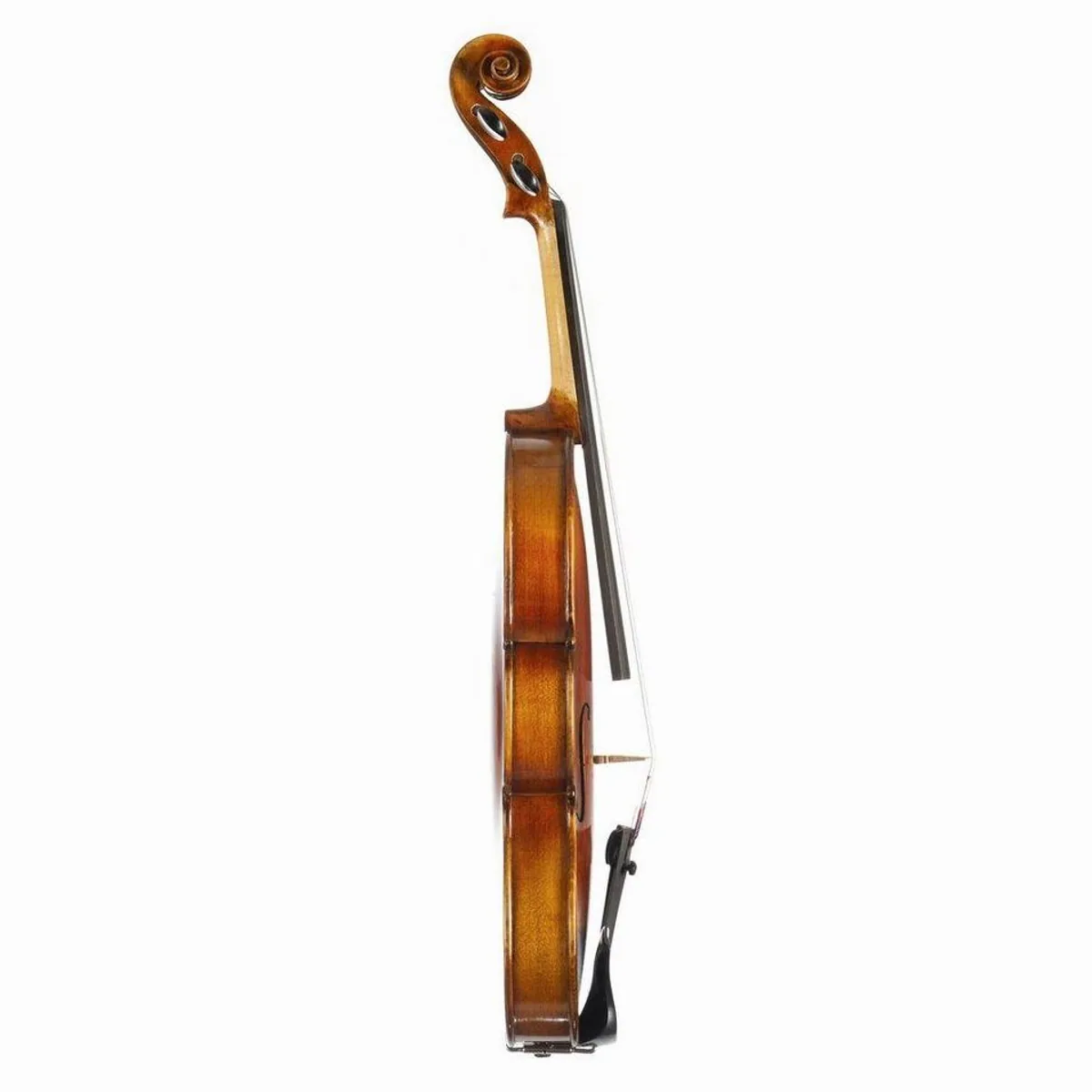 Fame Handmade Series Violine Studente 4/4, handgefertigt, massiver Ahorn-Korpus, inklusive Brasilholz-Bogen 4