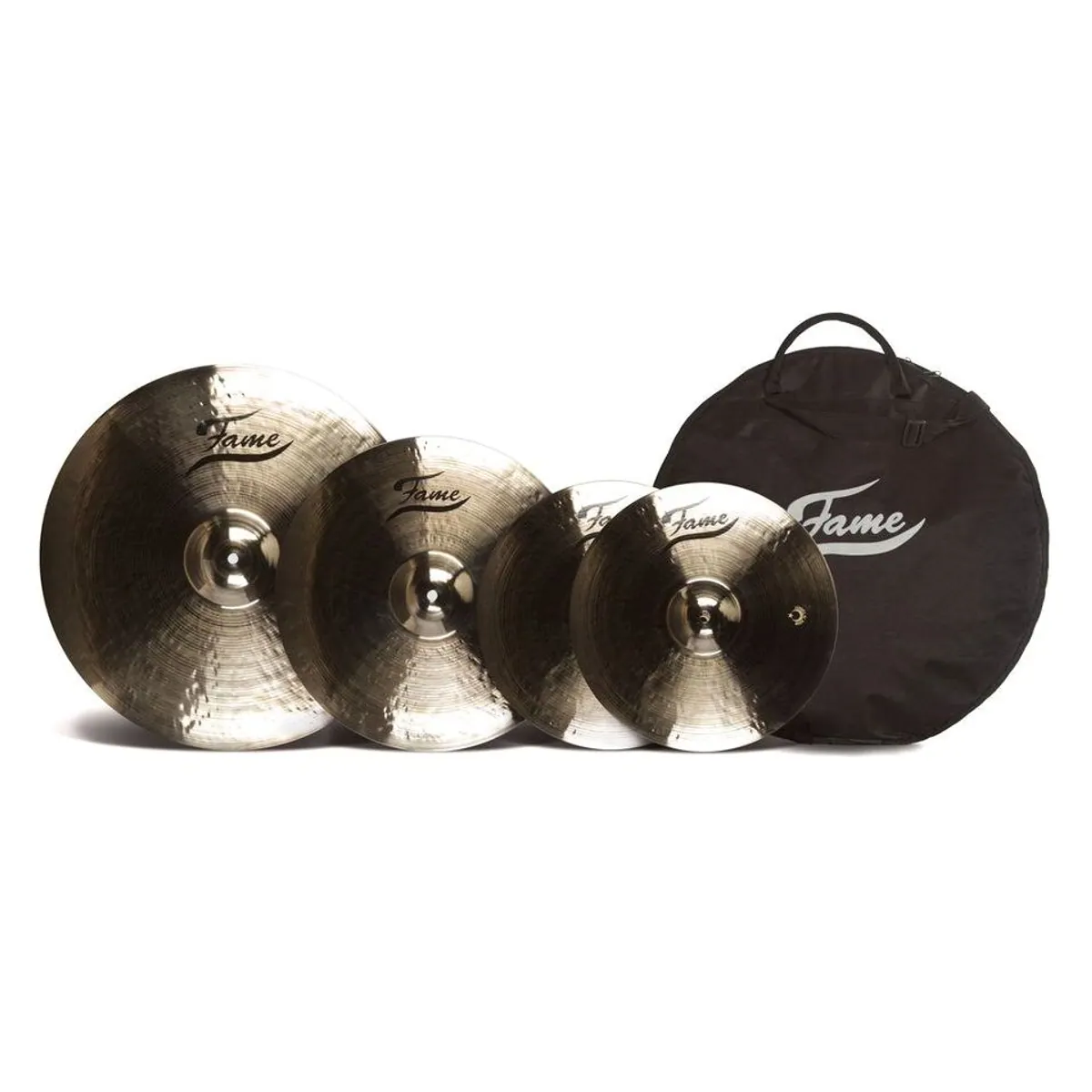FAME Jungle Set Schlagzeug, 16 Zoll Bassdrum, 9-lagiges Ahornholz — inklusive Becken und Zubehör 4