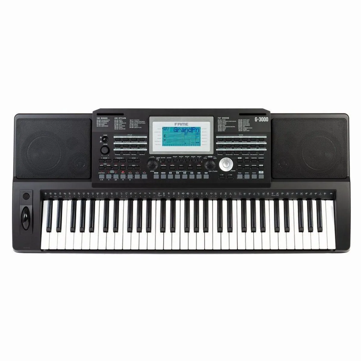 FAME G-3000 Homekeyboard, 61 Tasten, 737 Sounds, 240 Styles