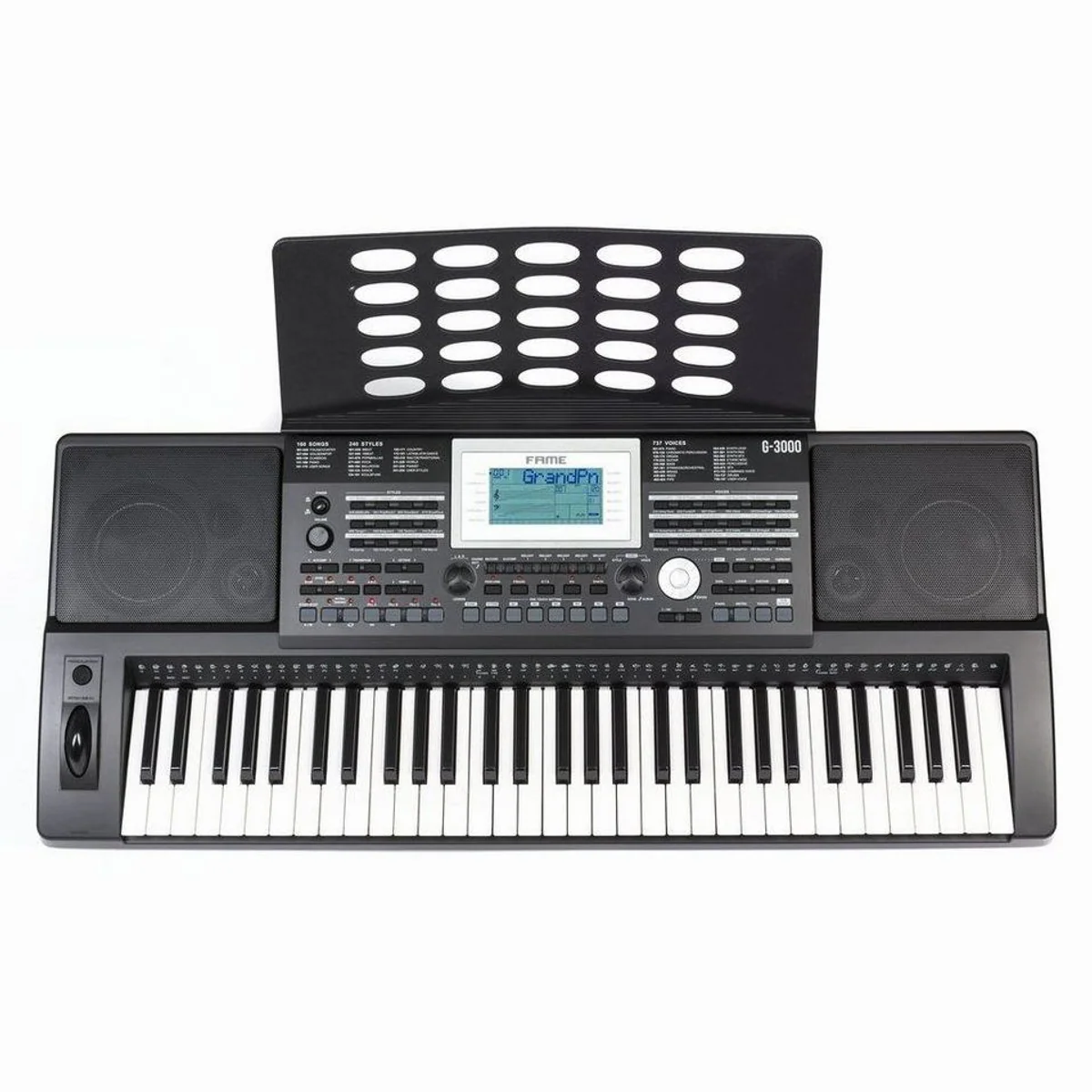 FAME G-3000 Homekeyboard, 61 Tasten, 737 Sounds, 240 Styles 4