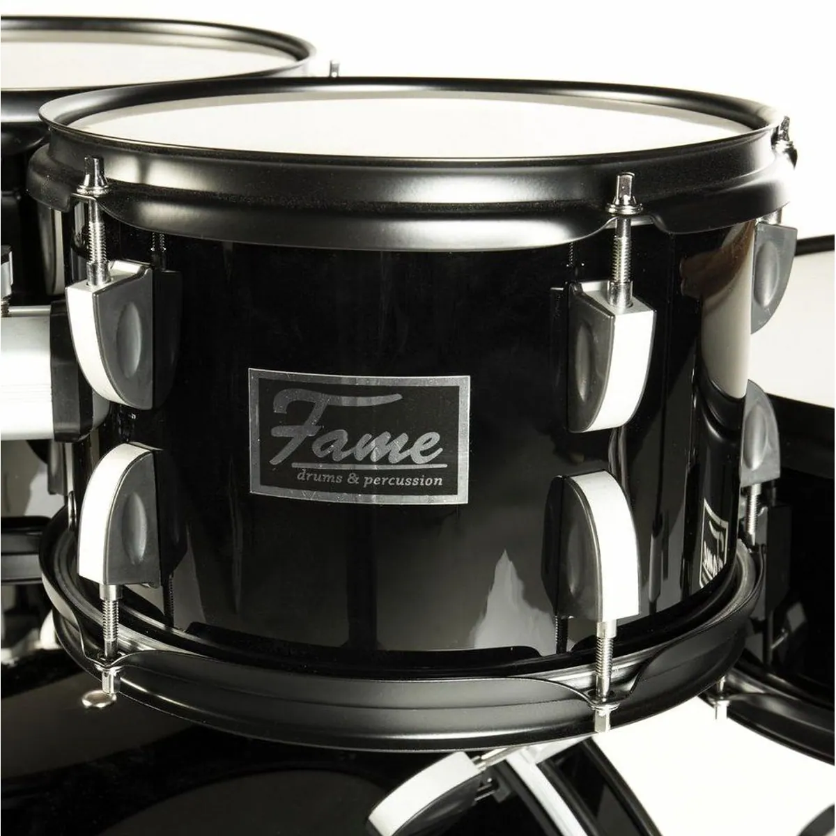 FAME FS20B First Step Schlagzeugset, robustes Mischholz, inkl. Hardware und Becken 3