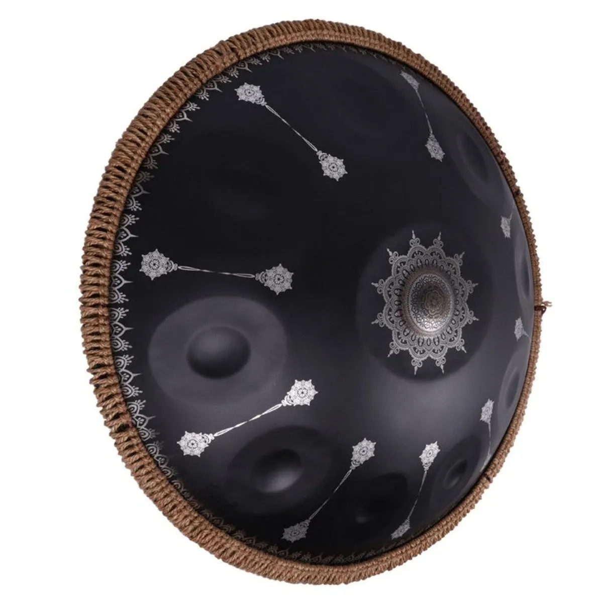 FANNOU Handpan 10 Notes Mandala Pattern, handgestimmt, stabiler Klang, dekorativ 5