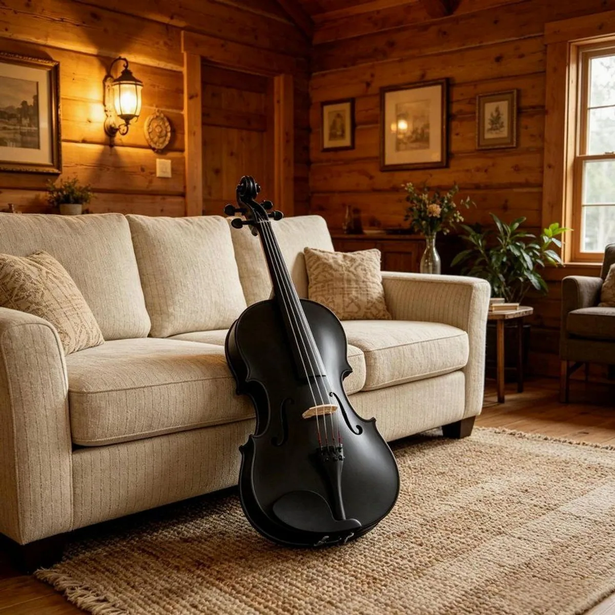 FELIXLEO Violine 4/4, komplettes Set für Anfänger — robust, elegant, leicht transportierbar