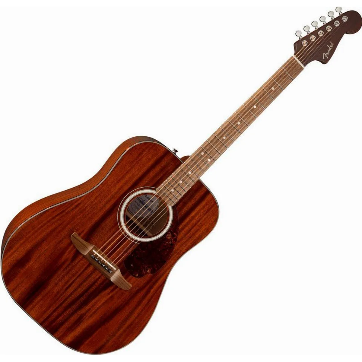 Fender California Deluxe Redondo Jr. E, kompakte Bauform, Fishman-Elektronik — vielseitige Akustik-Sounds