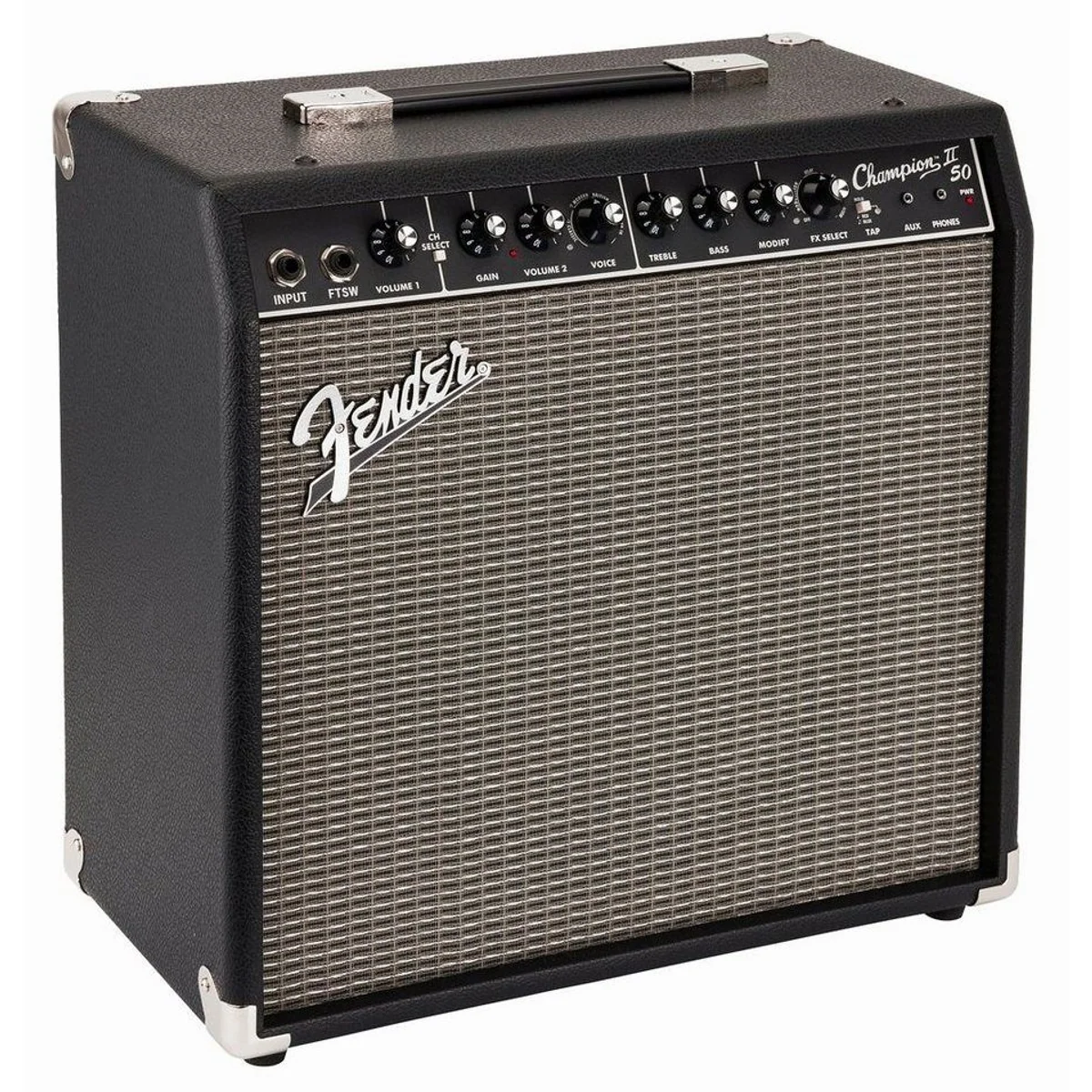Fender Champion II 50, vielseitiger E-Gitarrenverstärker mit Effekten
