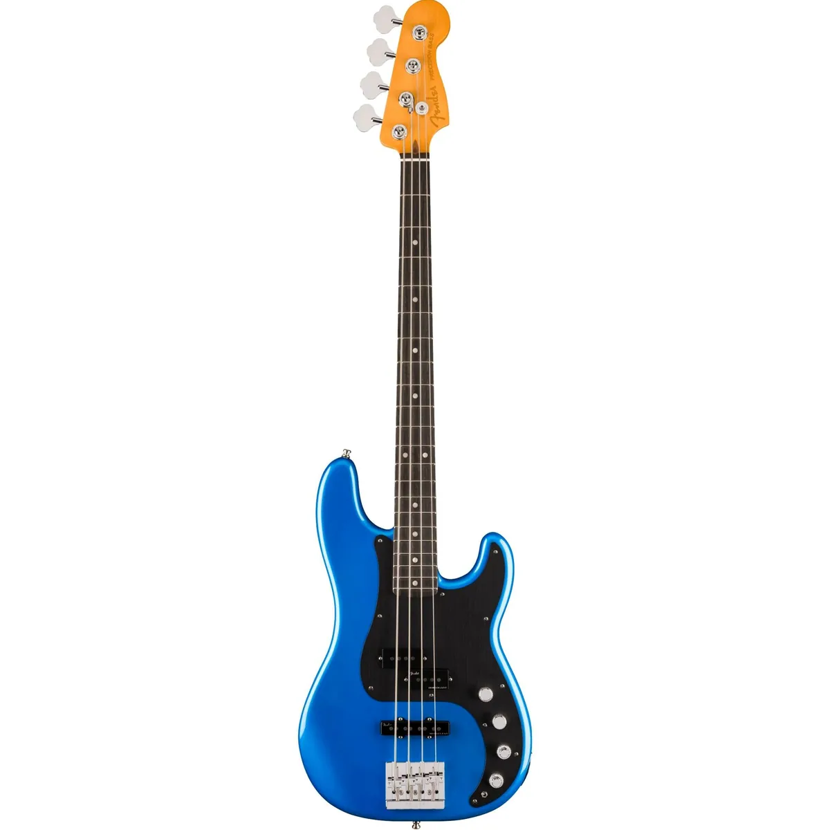 Fender American Ultra II Precision Bass EB Noble Blue, 4-Saiter, aktiv mit 3-Band EQ