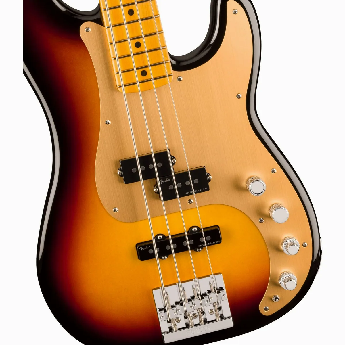 Fender American Ultra II Precision Bass, 4-Saiter, aktiver 3-Band Equalizer — Made in USA 3