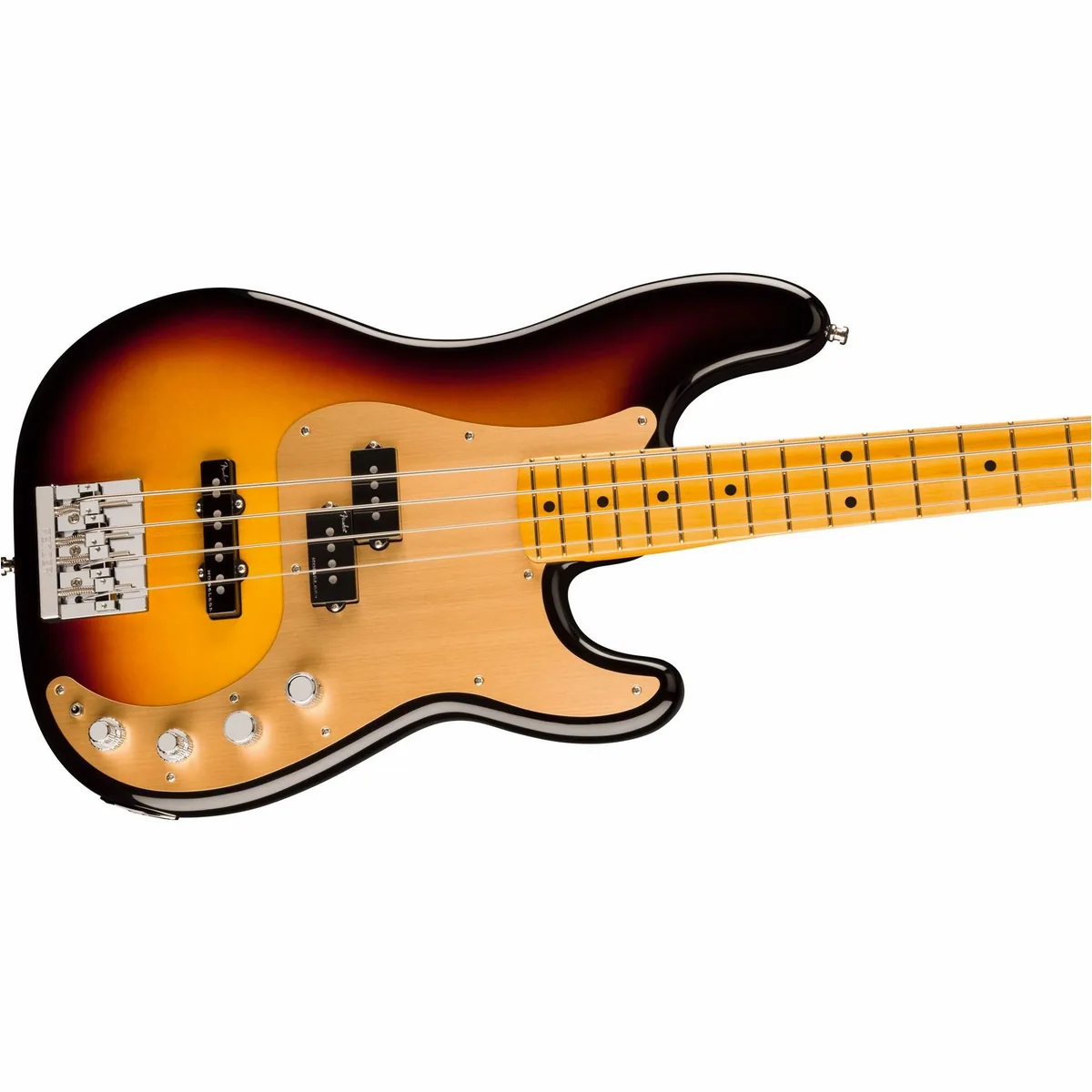 Fender American Ultra II Precision Bass, 4-Saiter, aktiver 3-Band Equalizer — Made in USA 4