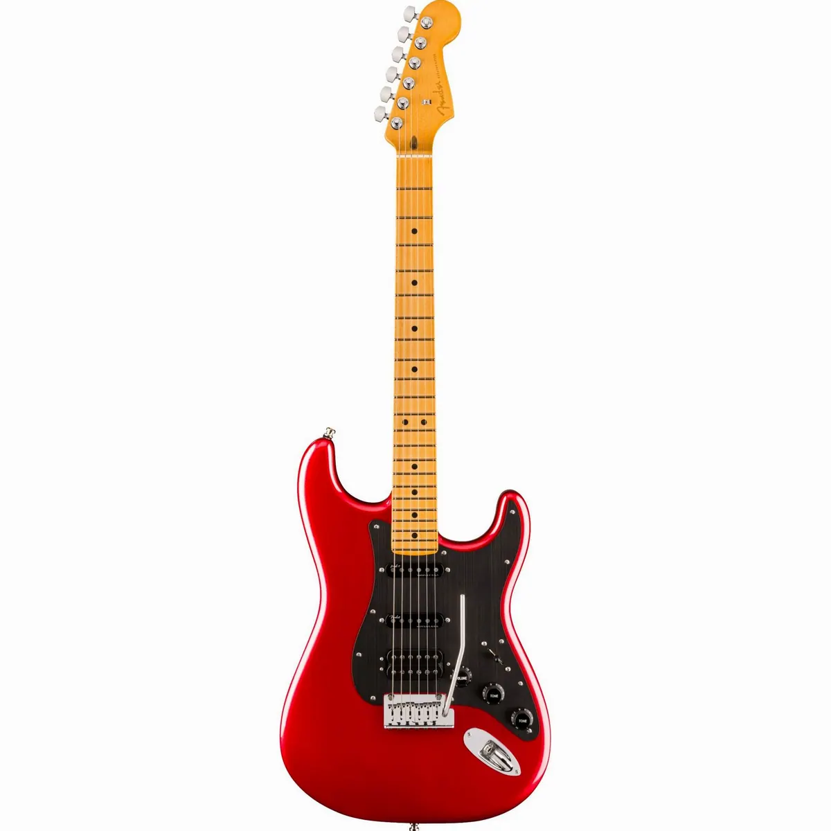 Fender American Ultra II Stratocaster HSS MN, ergonomischer Erlekorpus, vielseitige Tonabnehmer — max 150 Zeichen