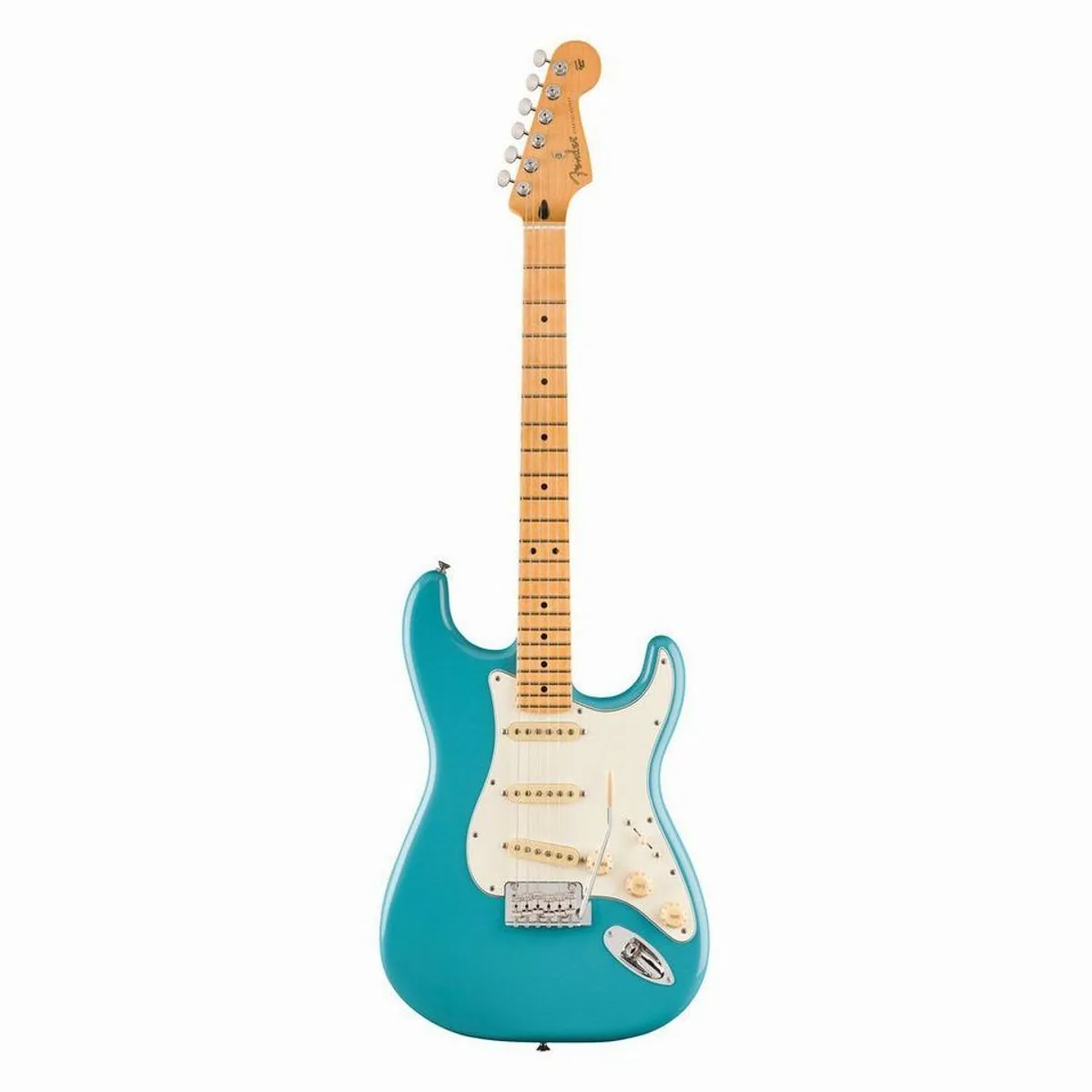 Fender Player II Stratocaster MN Aquatone Blue, vielseitige Klangoptionen, ergonomisches Design, hervorragende Bespielbarkeit