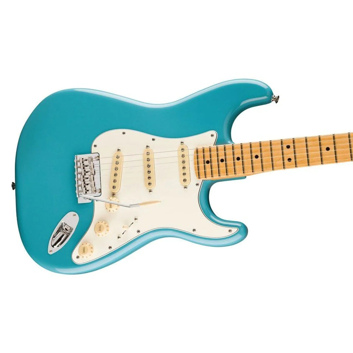Fender Player II Stratocaster MN Aquatone Blue, vielseitige Klangoptionen, ergonomisches Design, hervorragende Bespielbarkeit 4