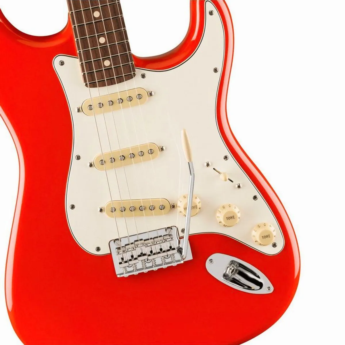Fender Player II Stratocaster RW Coral Red, vielseitiger Klang, ergonomisches Design, hochwertige Hardware 3