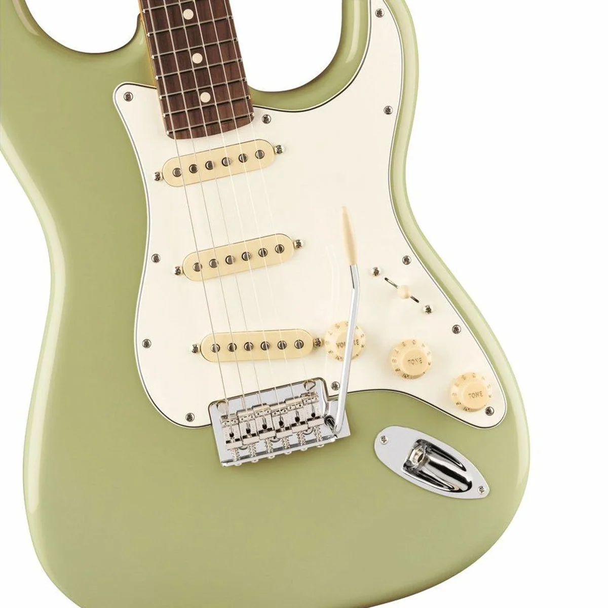 Fender Player II Stratocaster RW Birch Green, vielseitige Klangerzeugung, ergonomisches Design, hochwertige Hardware 3