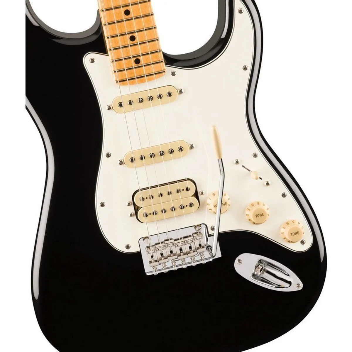 Fender Player II Stratocaster HSS MN Black, vielseitige Soundmöglichkeiten, komfortable Bespielbarkeit 3