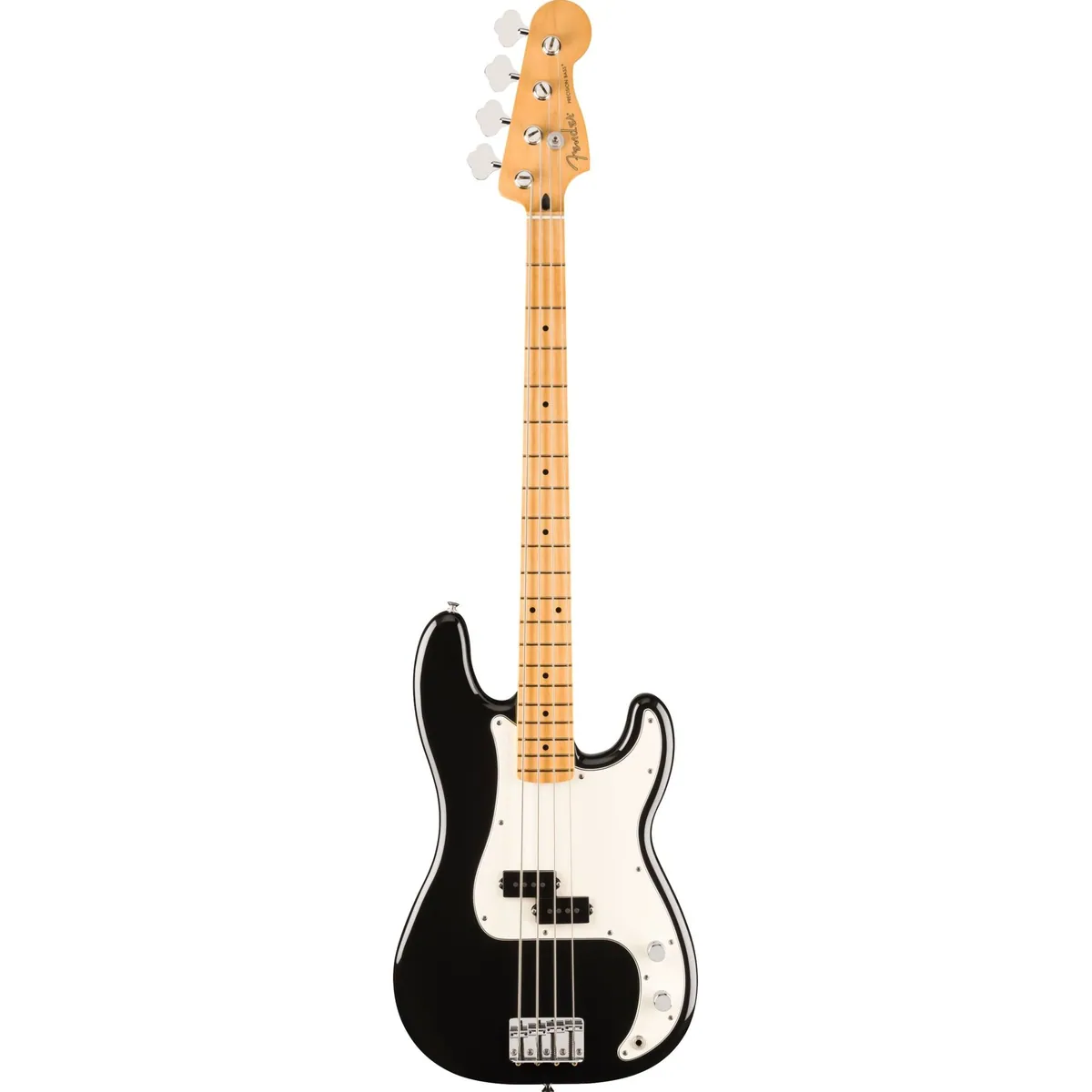 Fender Player II Precision Bass MN Black, ergonomischer Korpus, Alnico V Split-Coil-Tonabnehmer